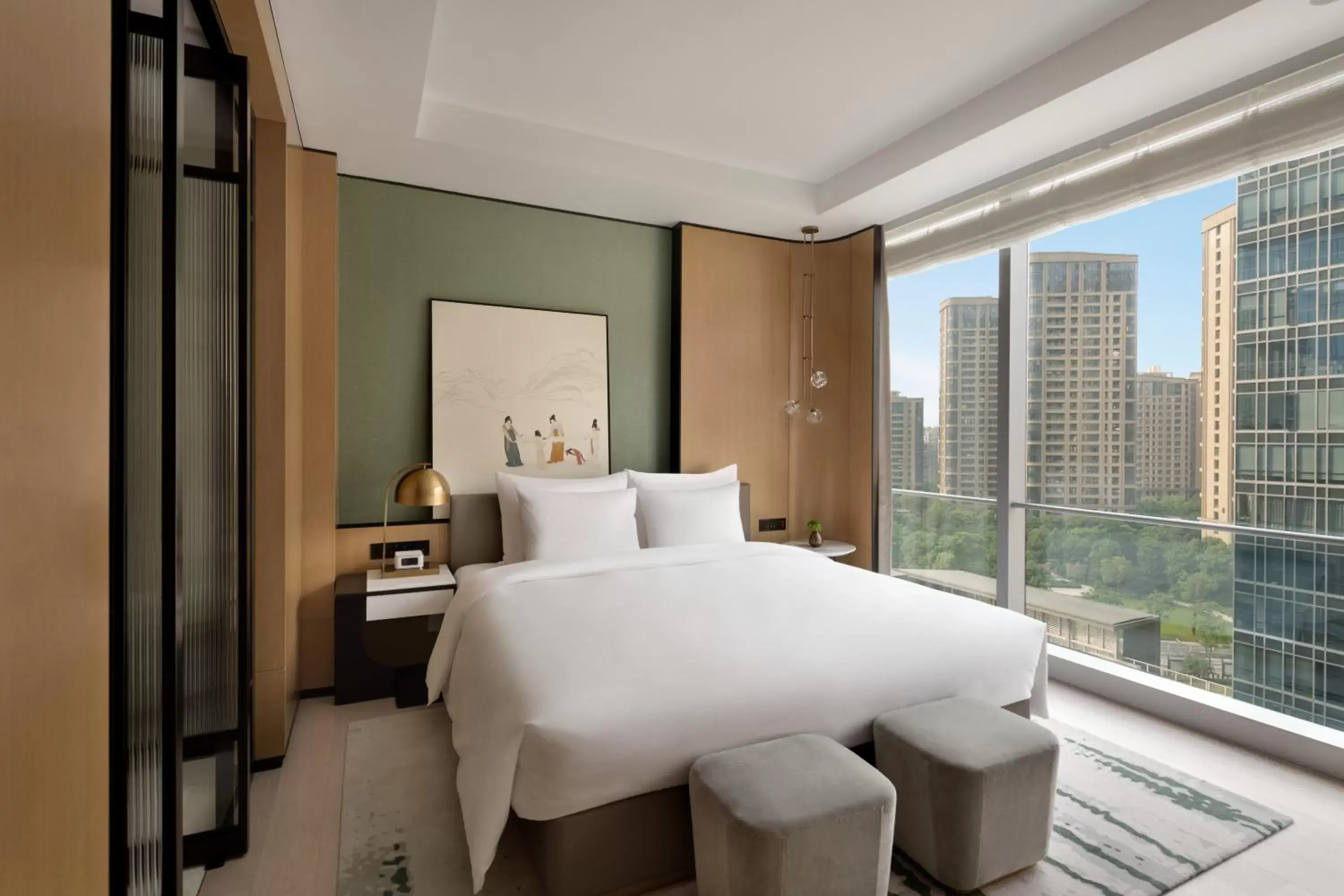 Bedroom, Bed in Kempinski Hotel Hangzhou