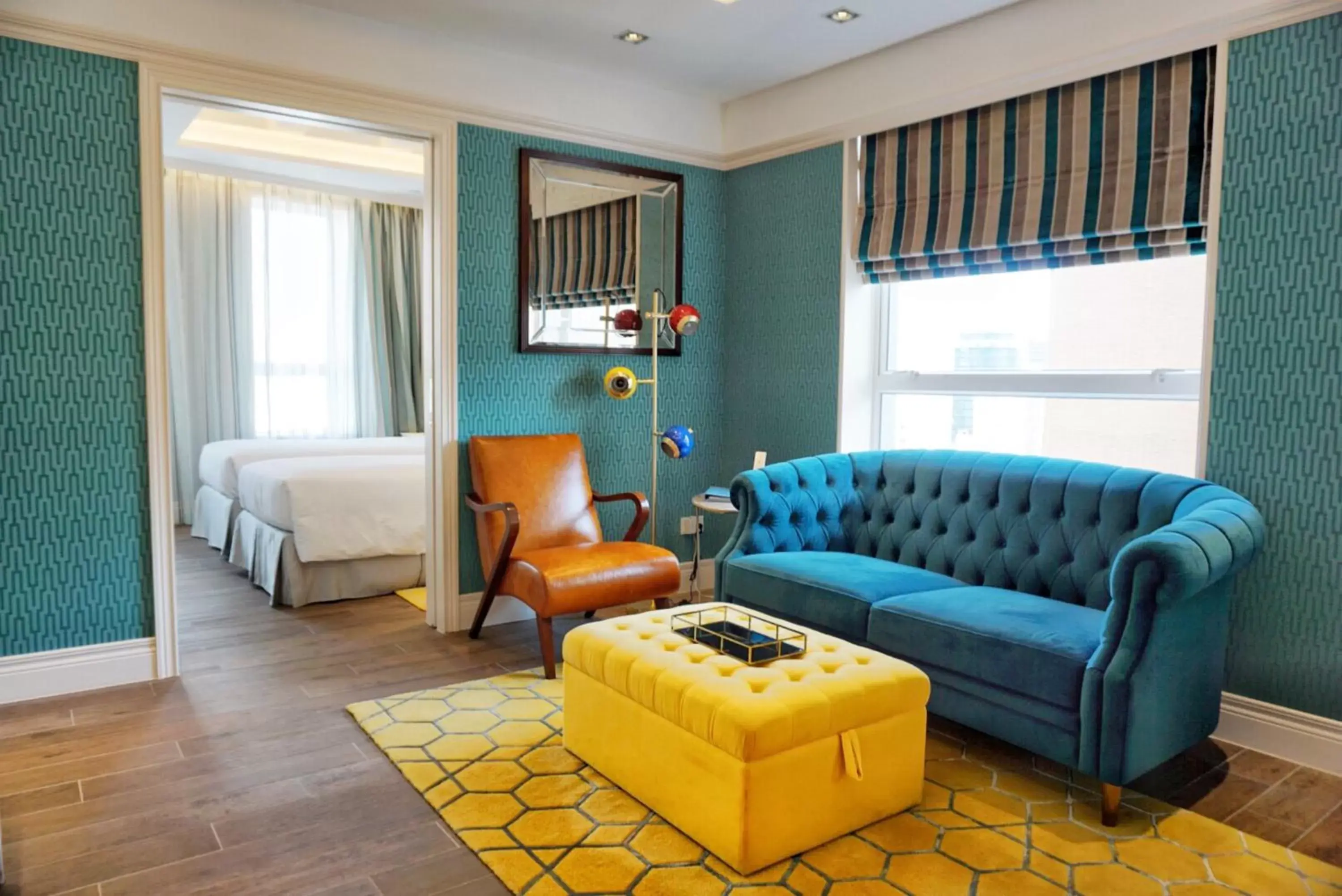 Living room, Seating Area in Hotel Madera Hollywood