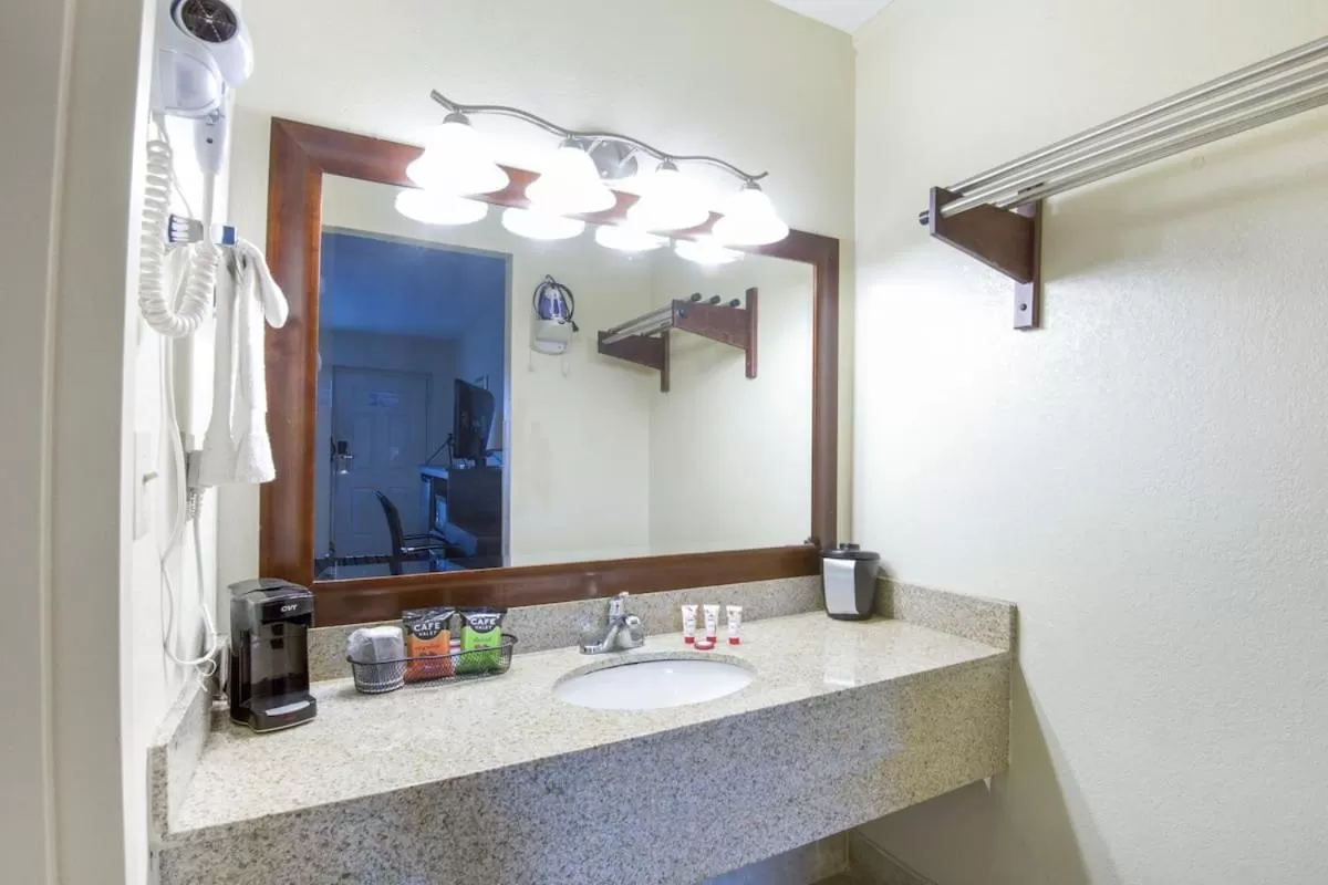 Bathroom in Econo Lodge Forest City