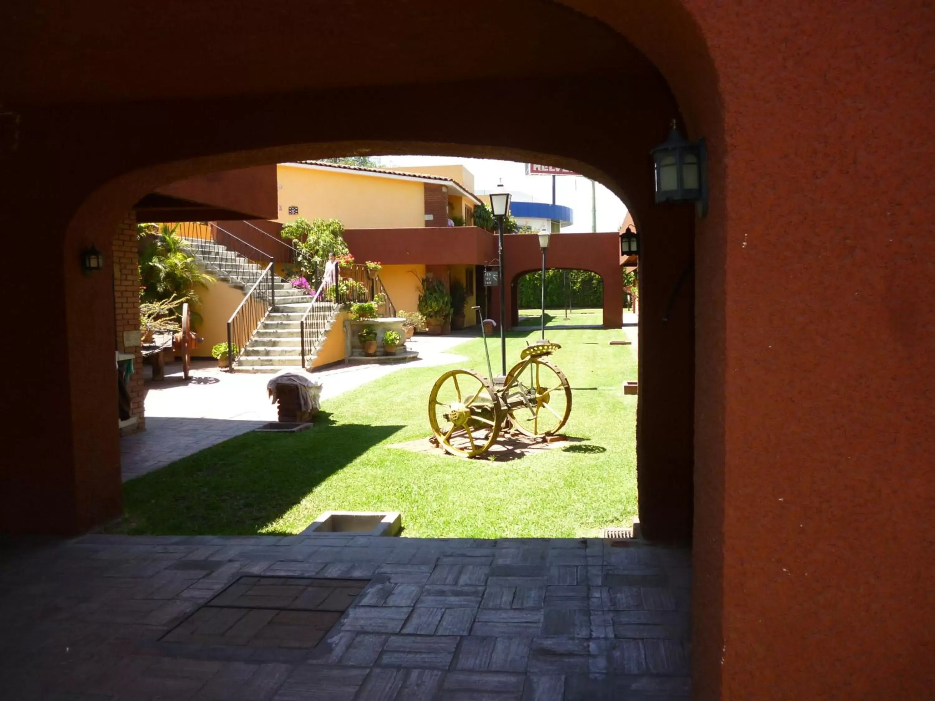 Garden in Hotel Hacienda