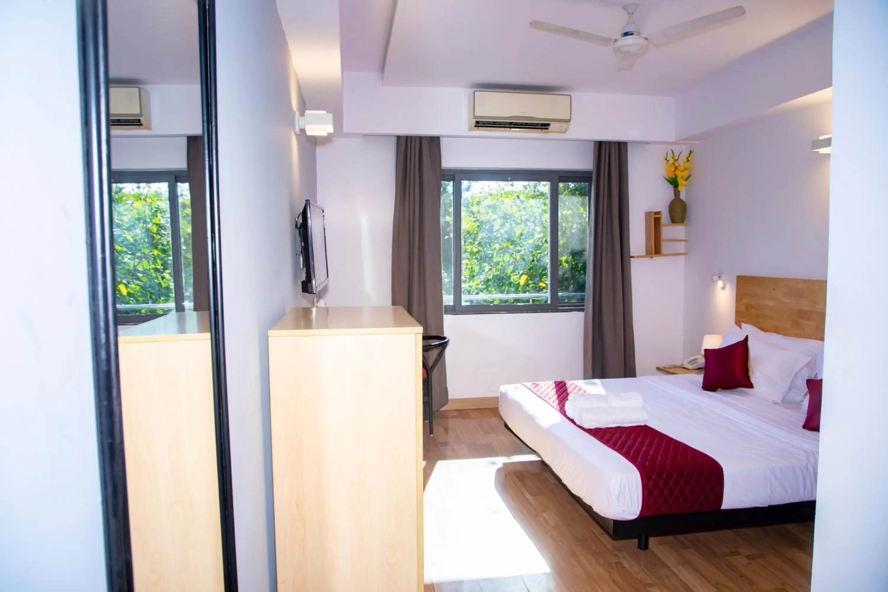 Bedroom, Bed in The Urban Stays