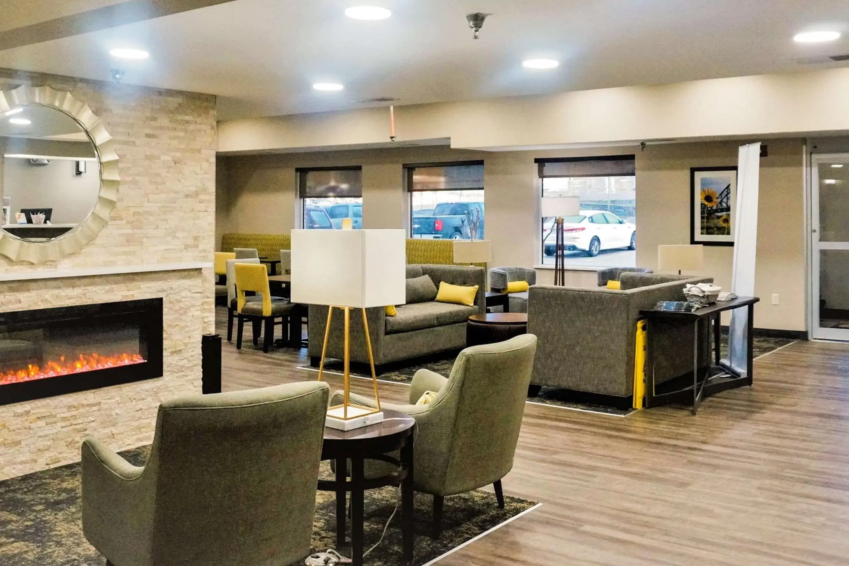 Lobby or reception in Comfort Inn & Suites Conway