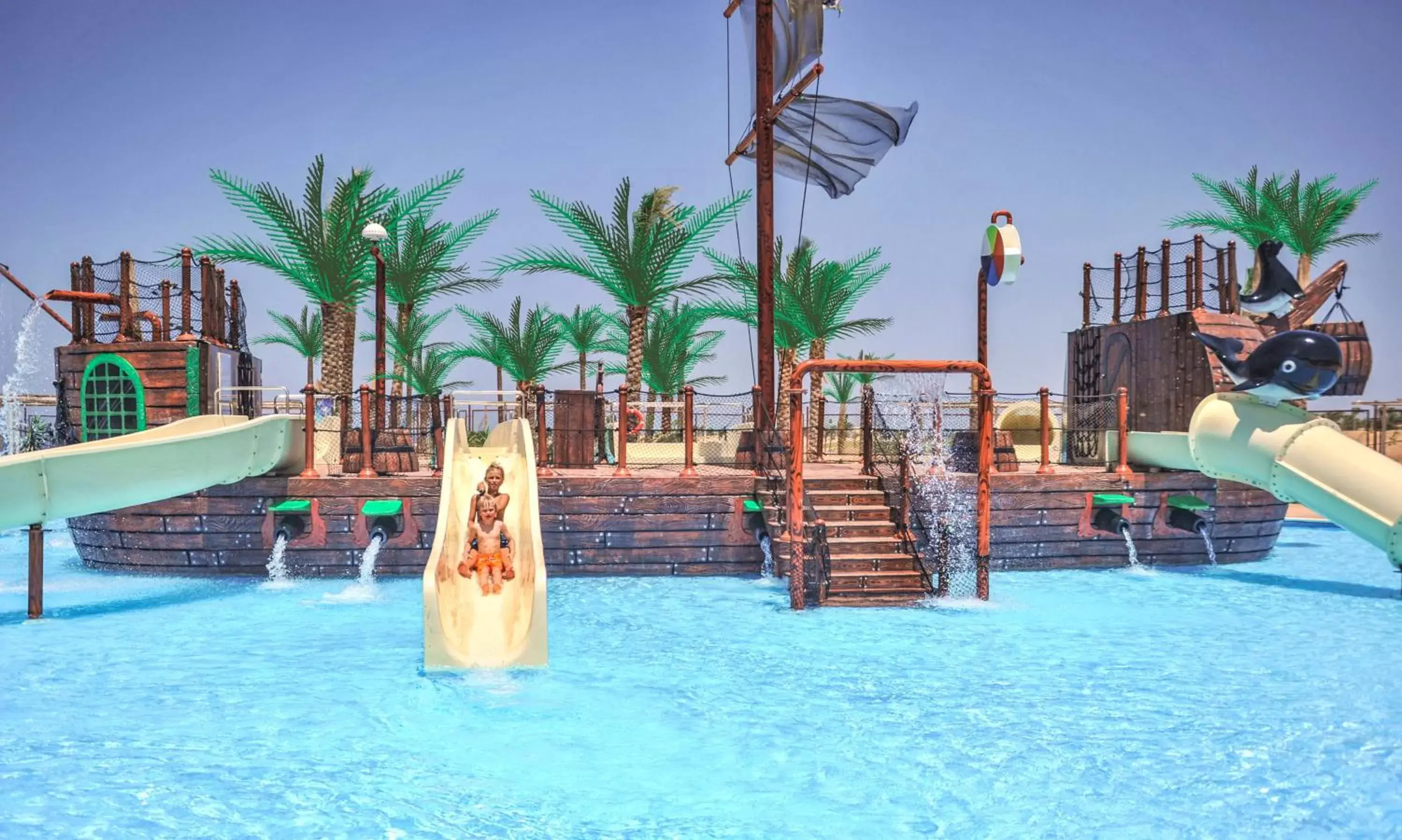 Aqua park in Jaz Makadi Star & Spa