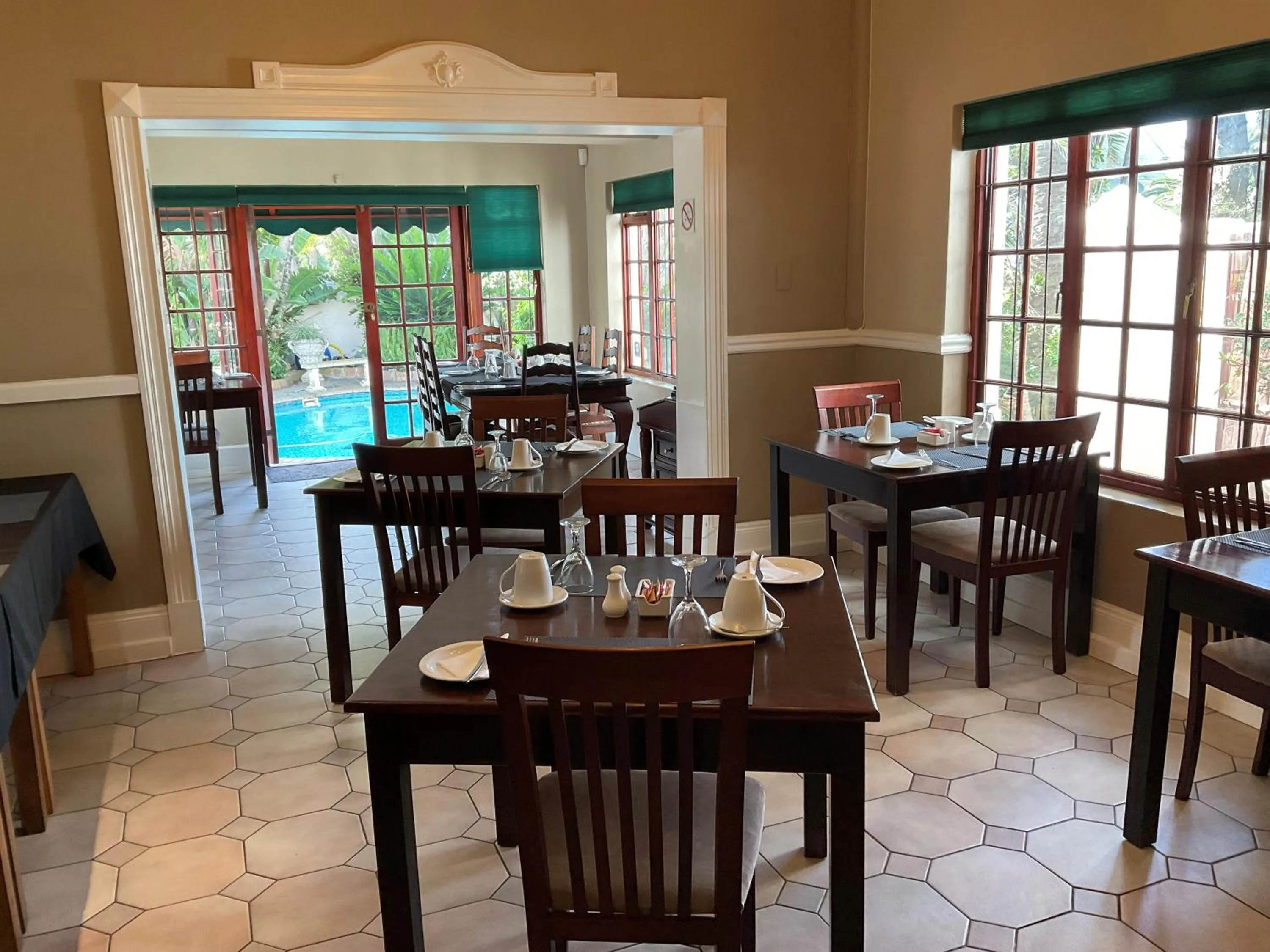 Dining area in Brighton Lodge - #Solar Energy #No Loadshedding