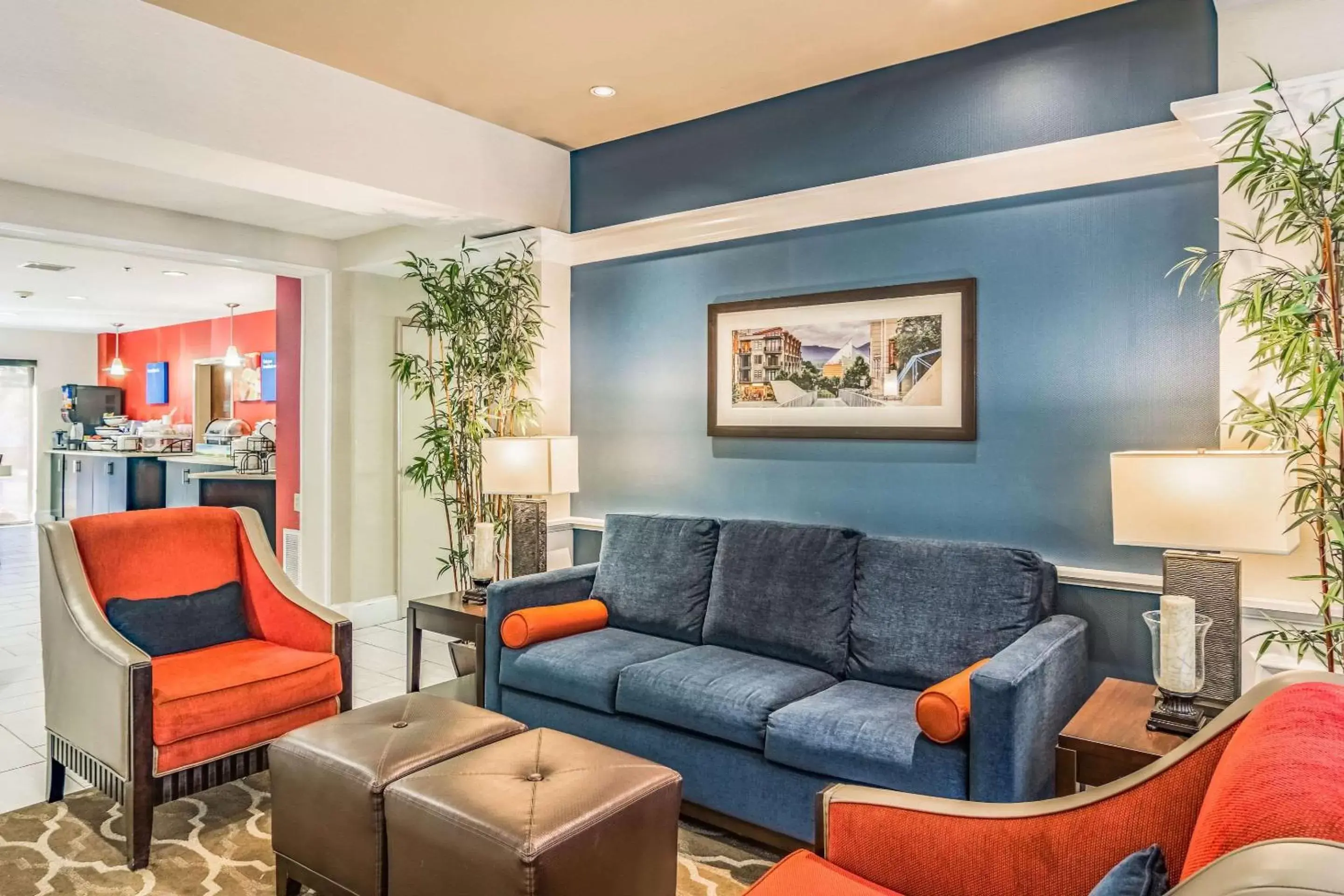 Lobby or reception, Seating Area in Comfort Inn & Suites Lookout Mountain