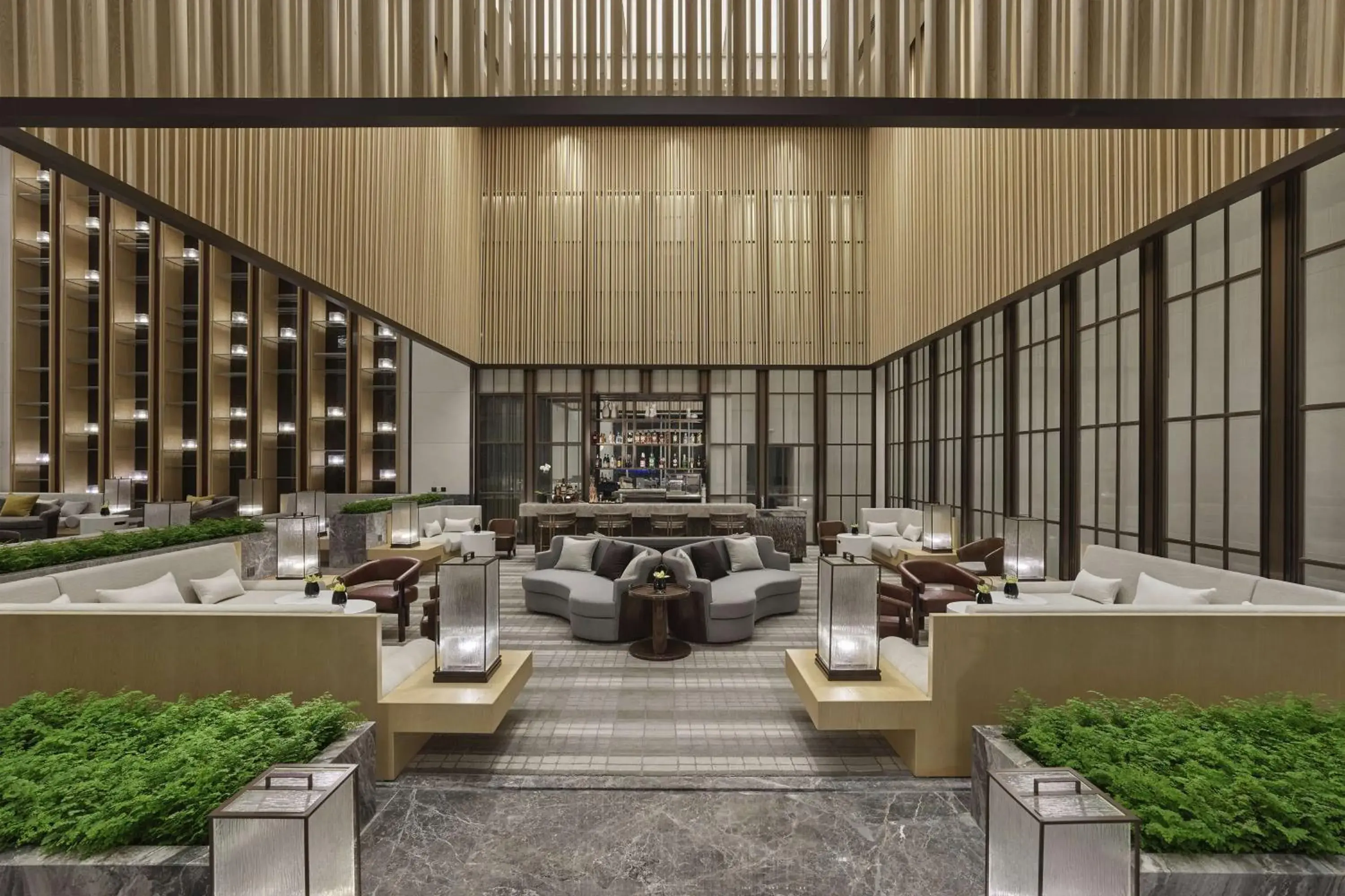 Lobby or reception in Hilton Suzhou Yinshan Lake