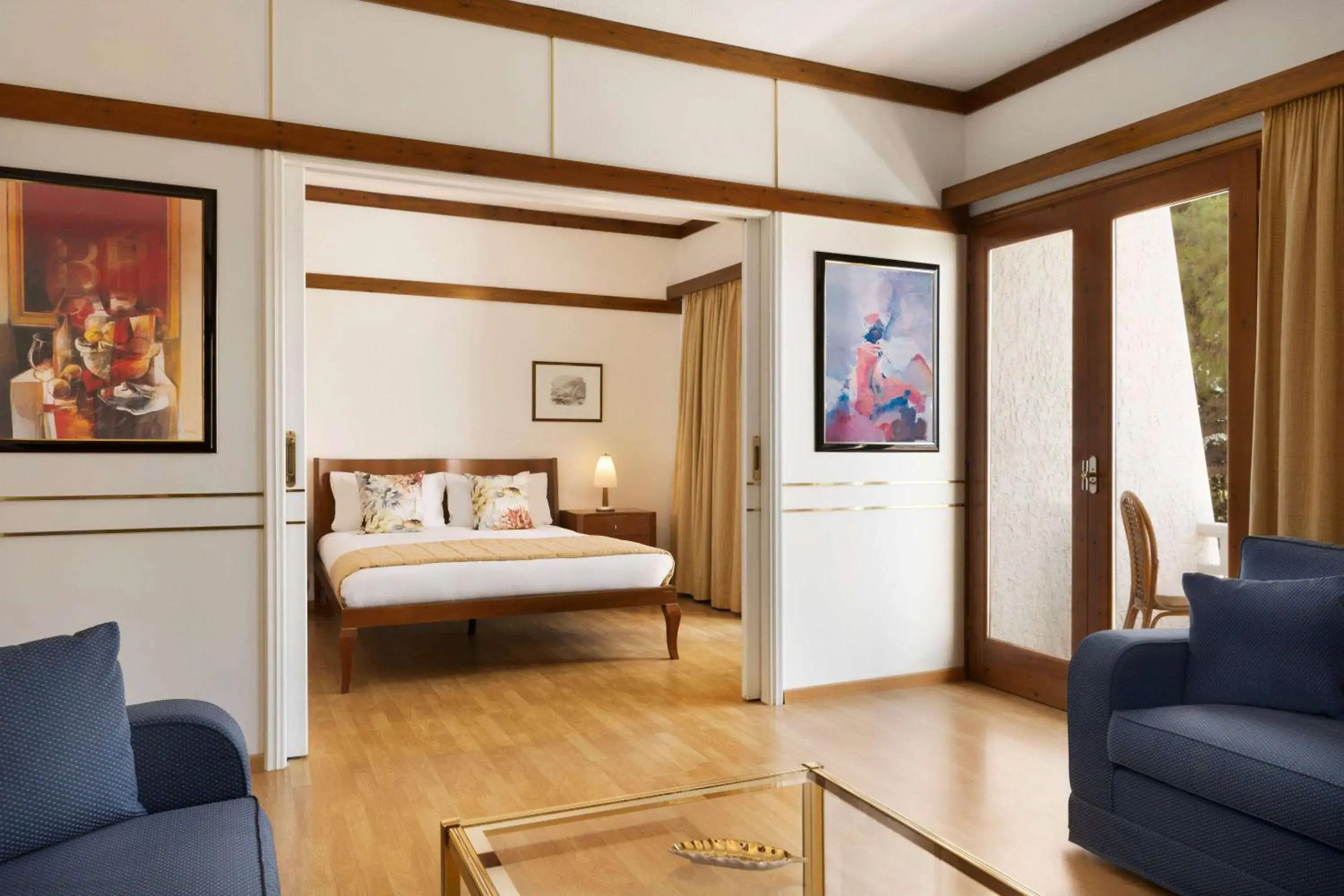 Photo of the whole room, Bed in Wyndham Loutraki Poseidon Resort