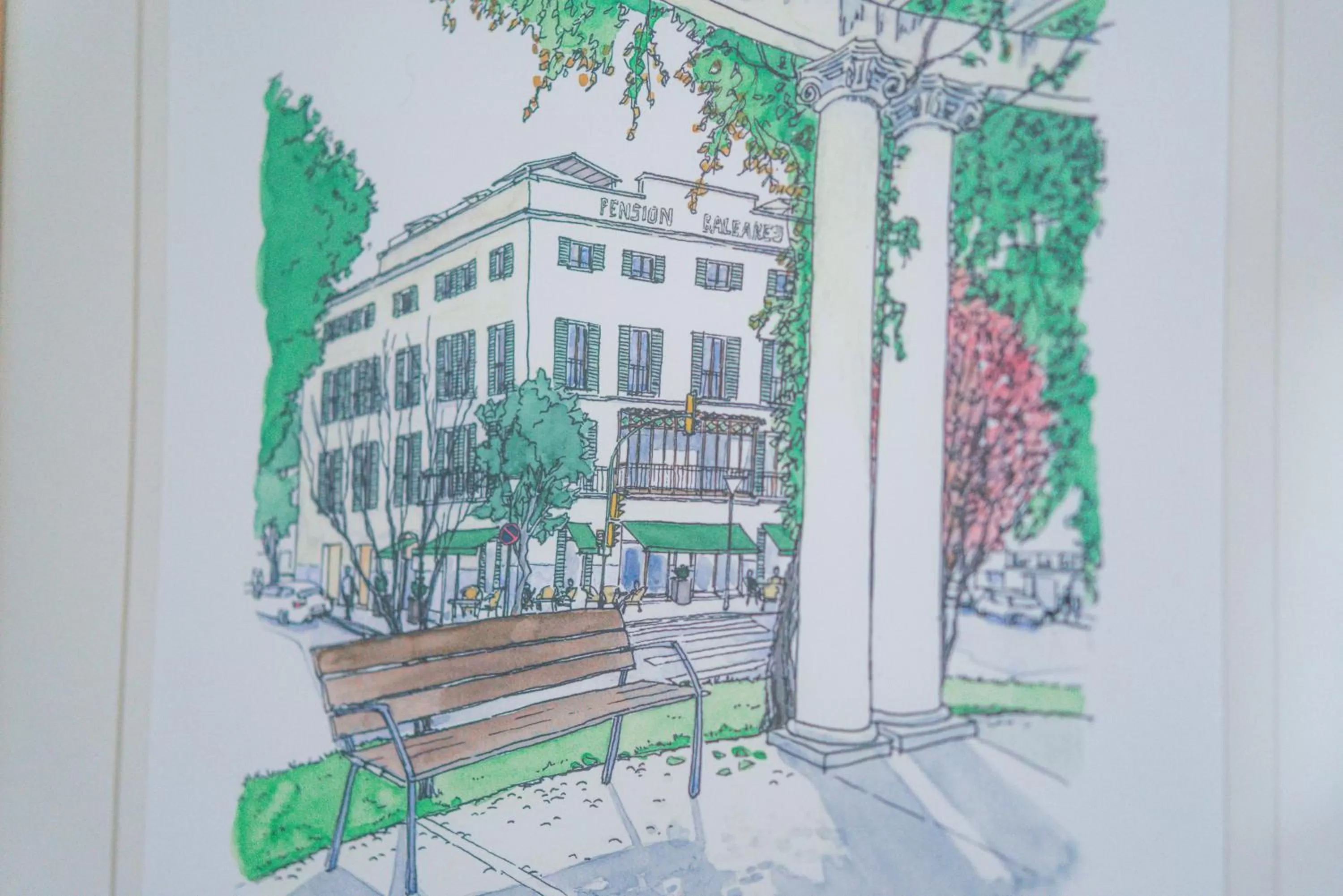 Text overlay in Nou Baleares