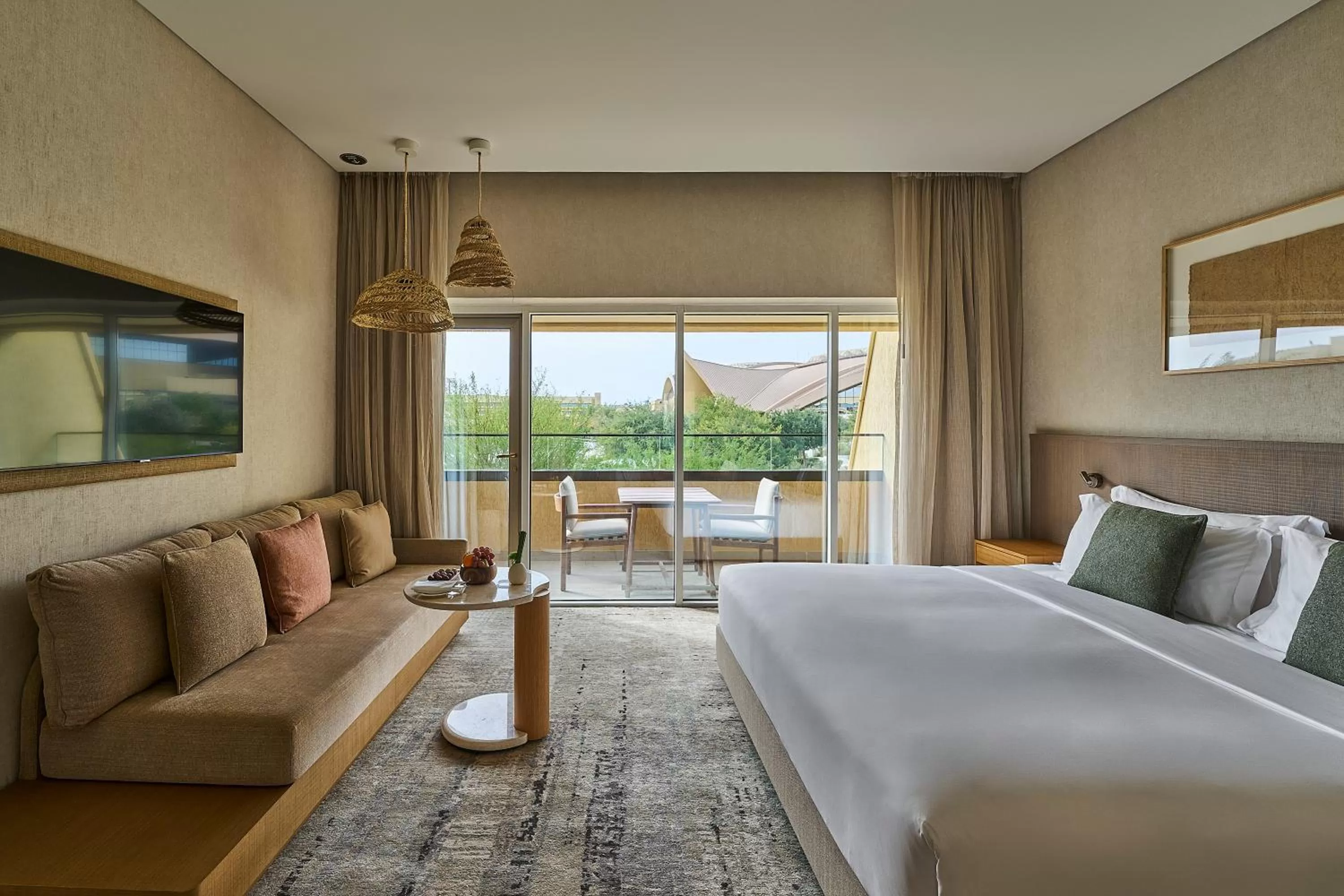 Bed in ERTH Abu Dhabi Hotel