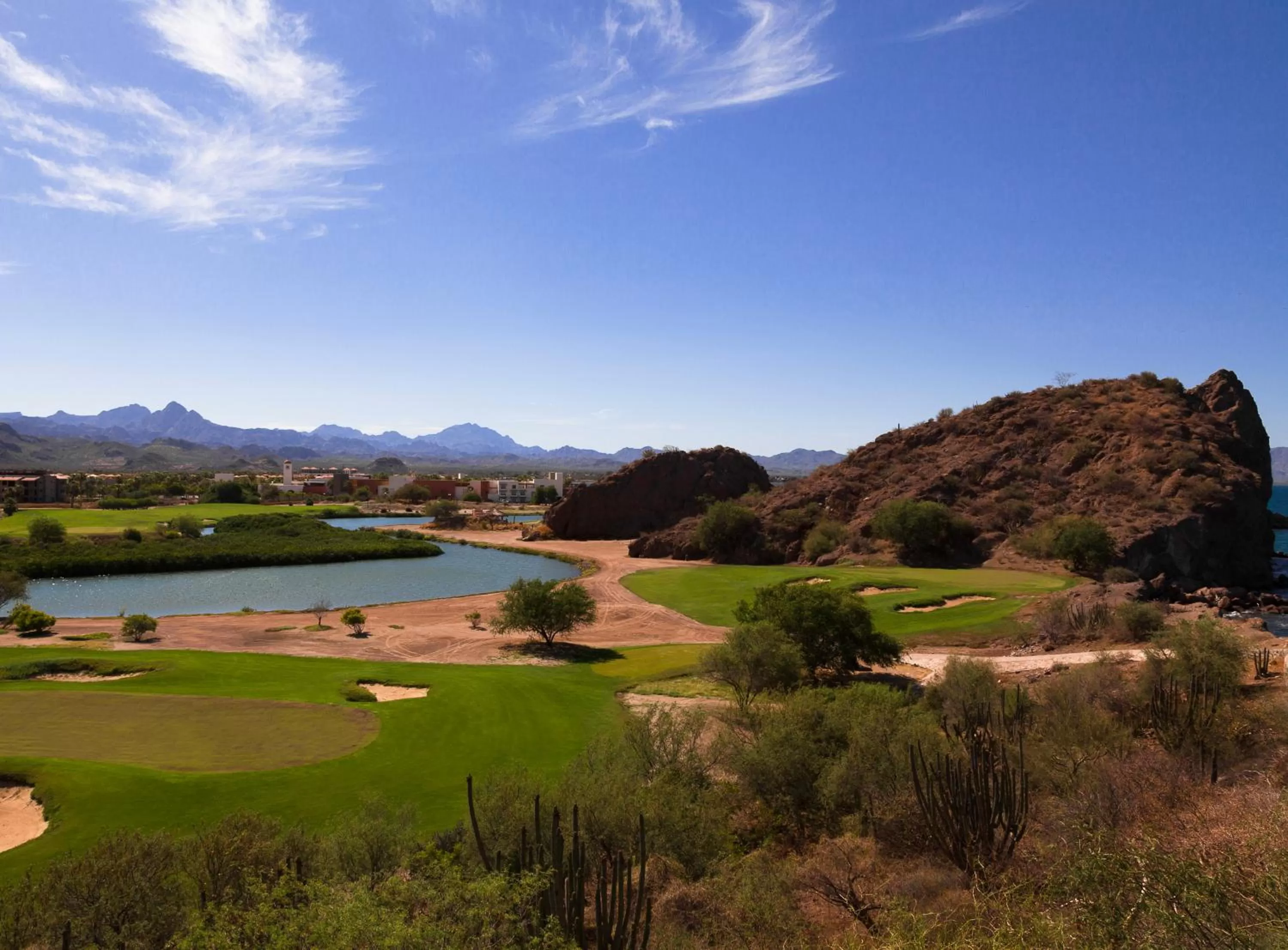 Golfcourse in Loreto Bay Golf & Sea at Baja