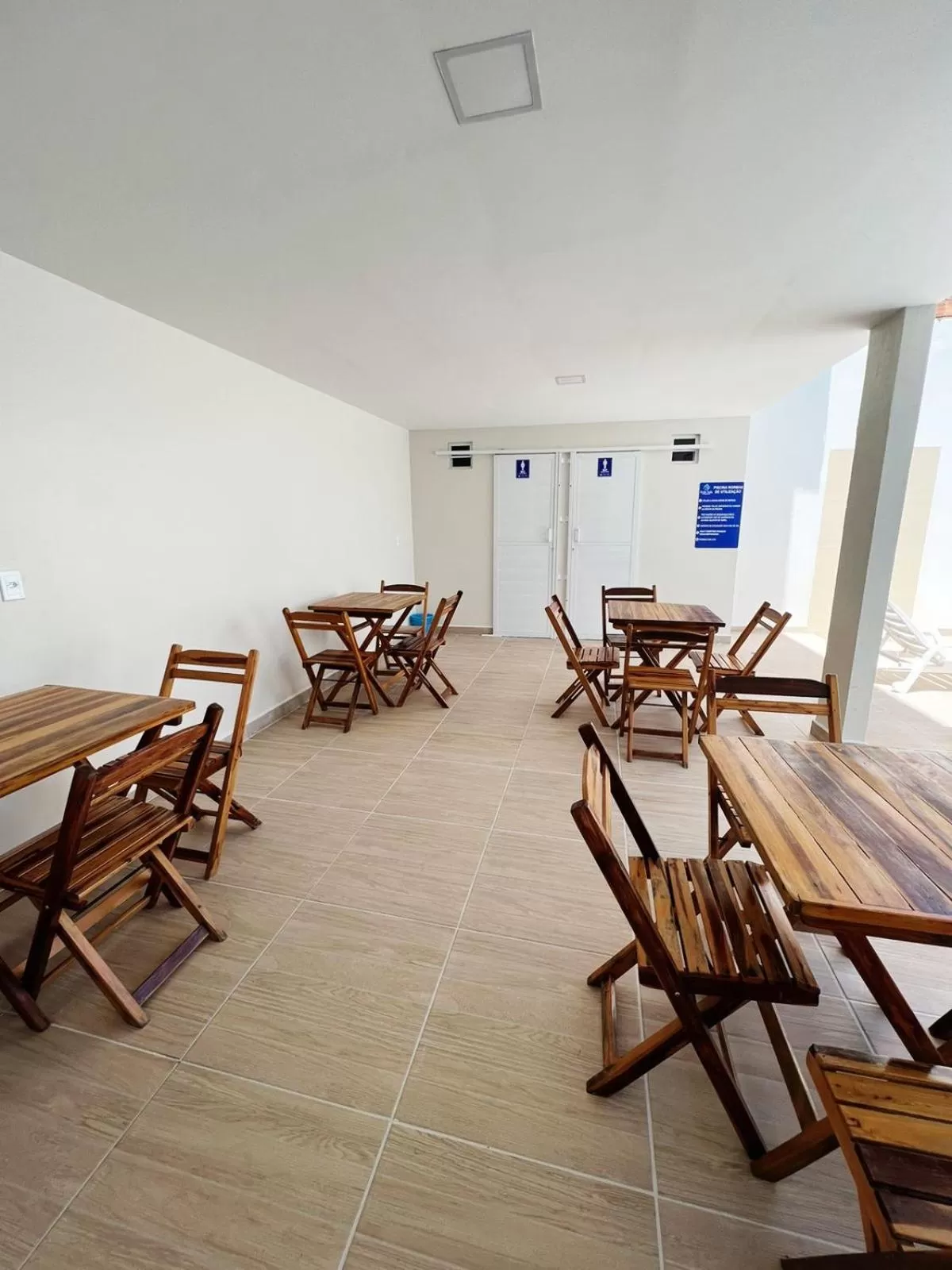 Swimming pool in Pousada Praia Bela