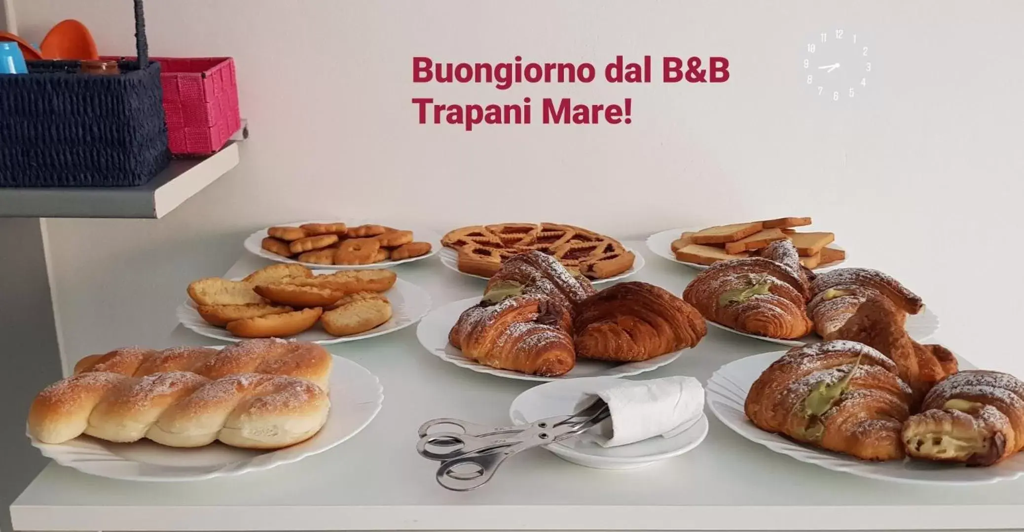 Food close-up, Breakfast in B&B Trapani Mare