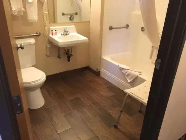 Toilet, Bathroom in Days Inn by Wyndham Hurricane/Zion National Park Area