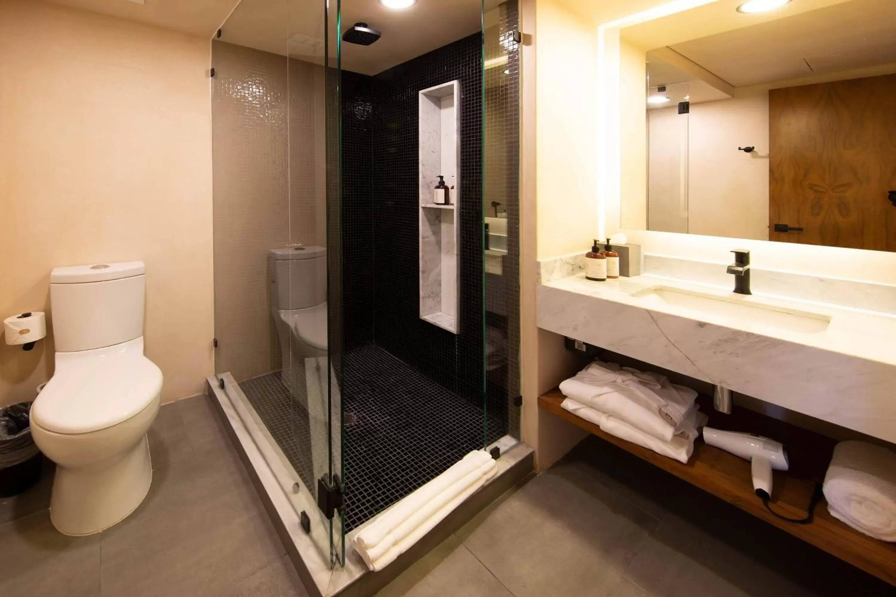 Shower, Bathroom in Hive Cancun by G Hotels