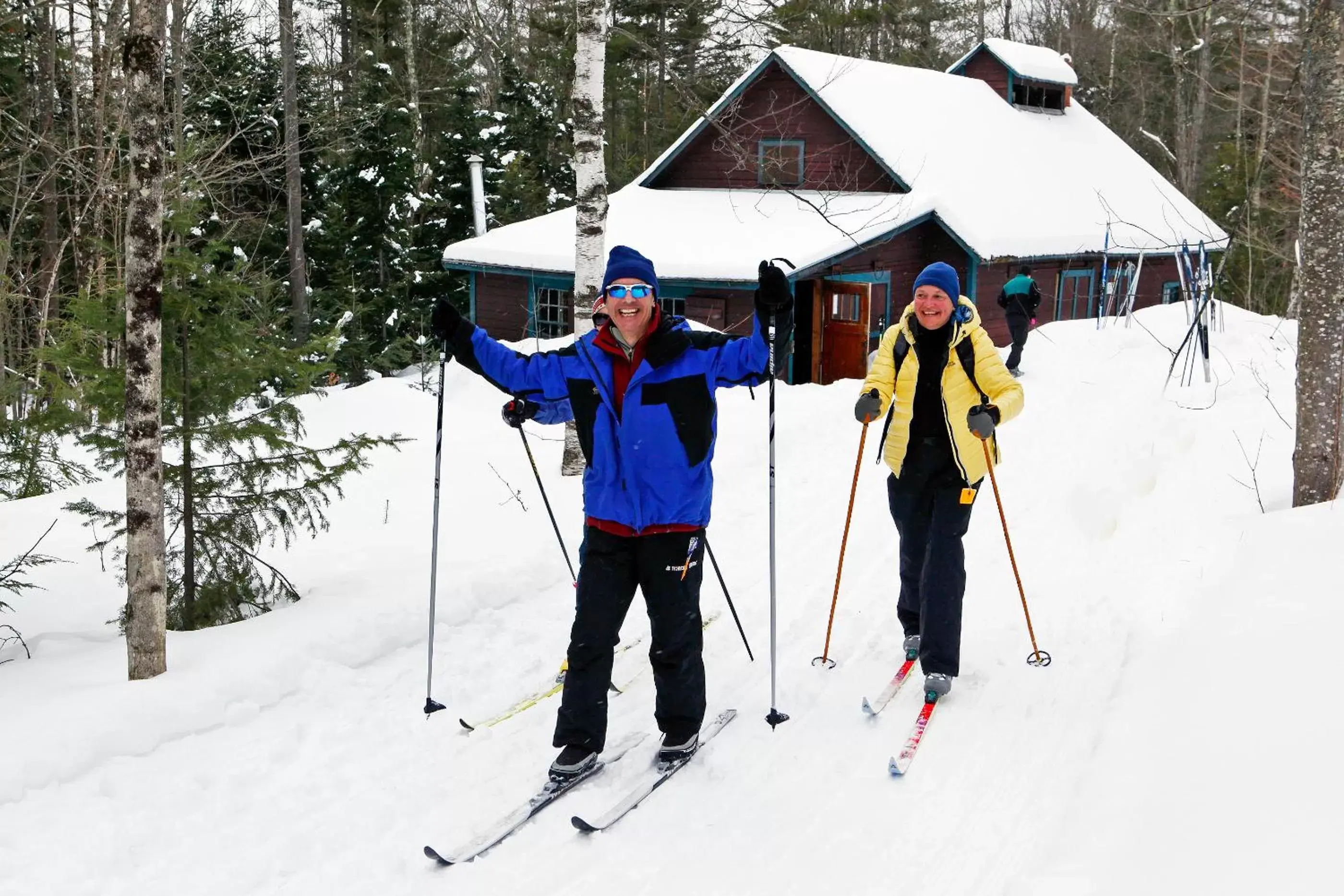 Skiing in Garnet Hill Lodge