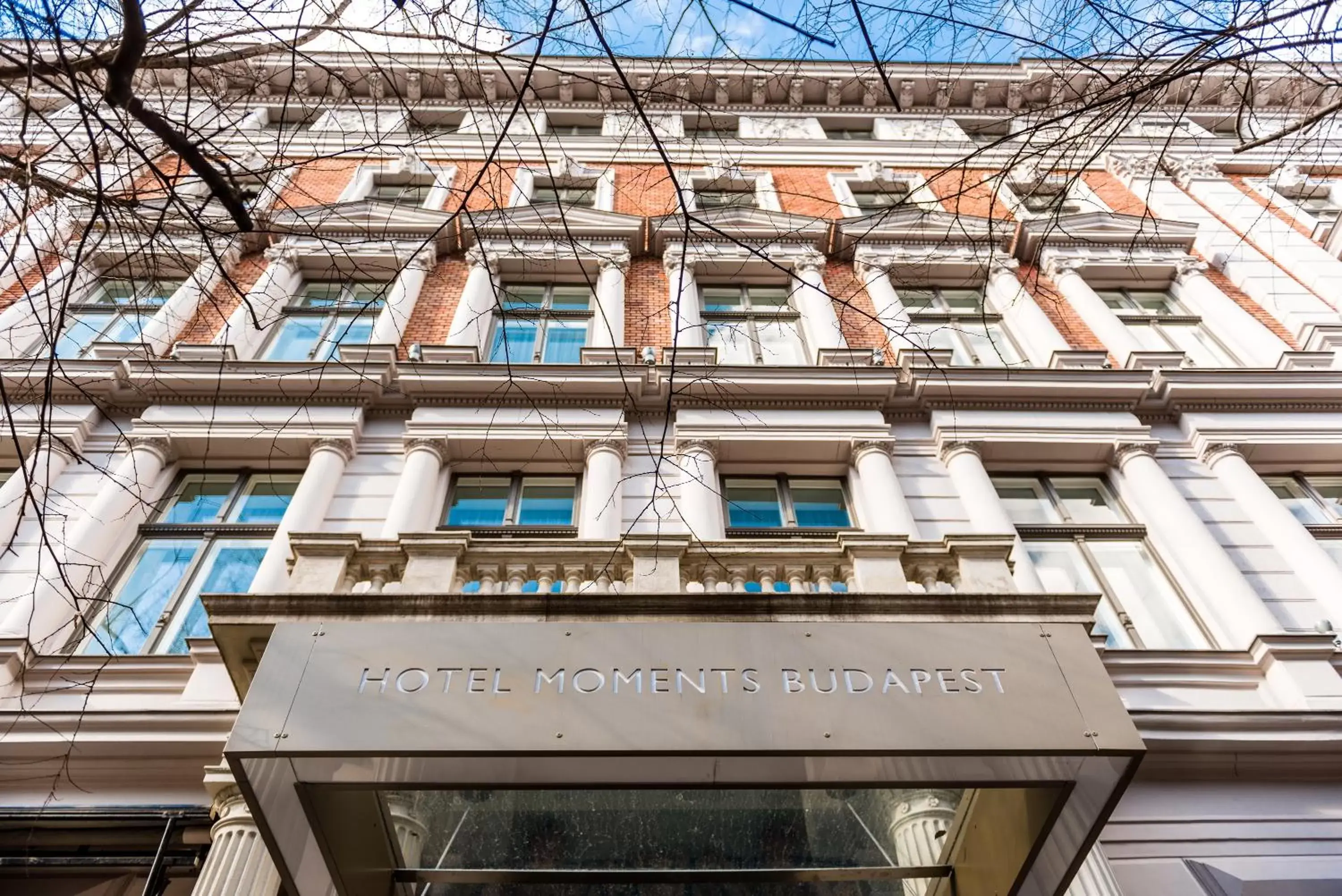 Facade/entrance, Property Building in Hotel Moments Budapest