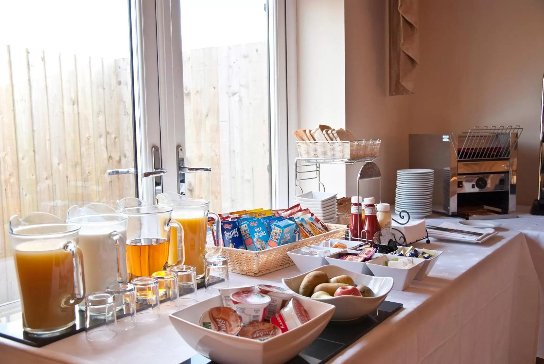 Food in Tricky's Hotel