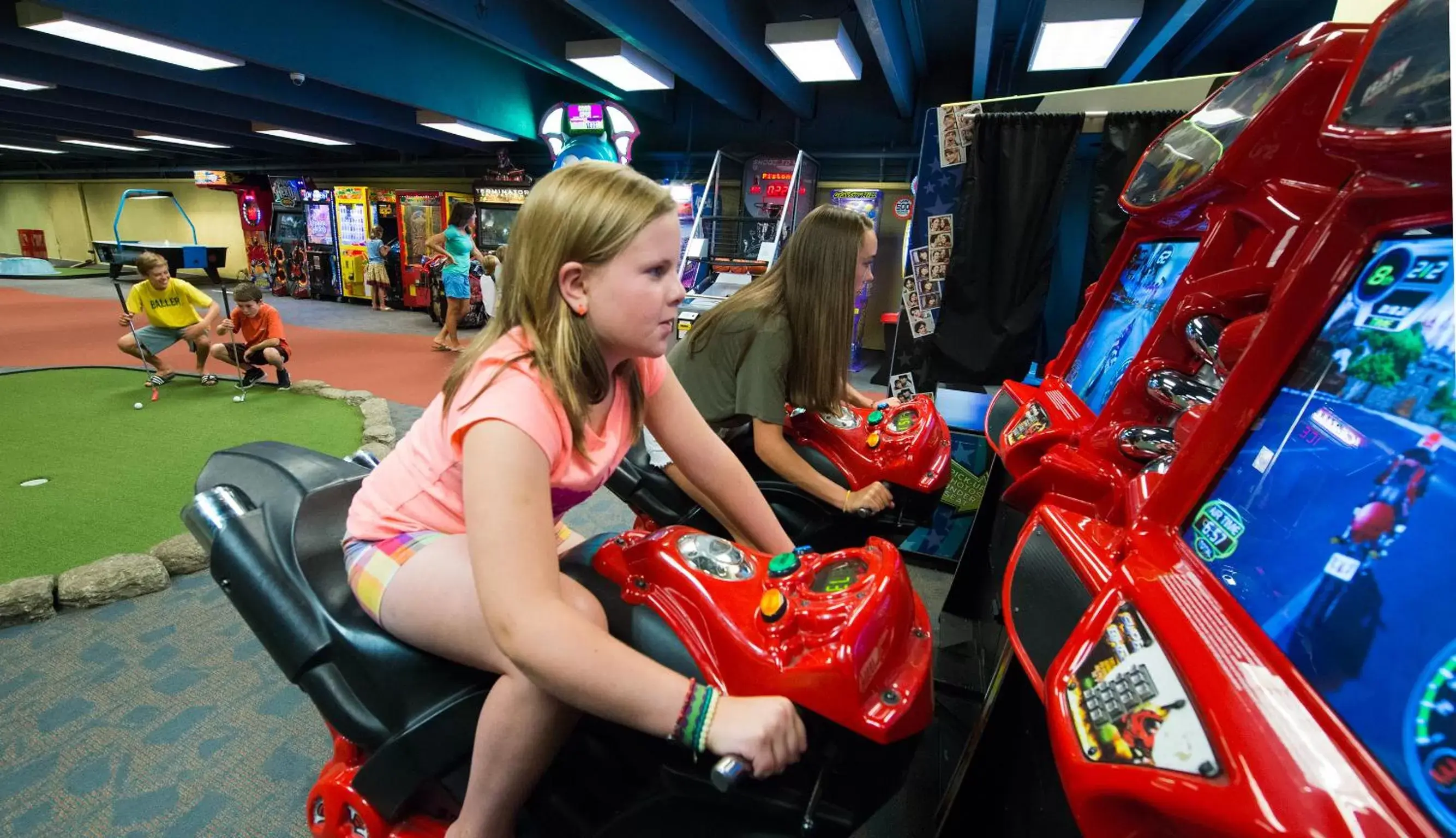 Game Room in Beaver Run Resort