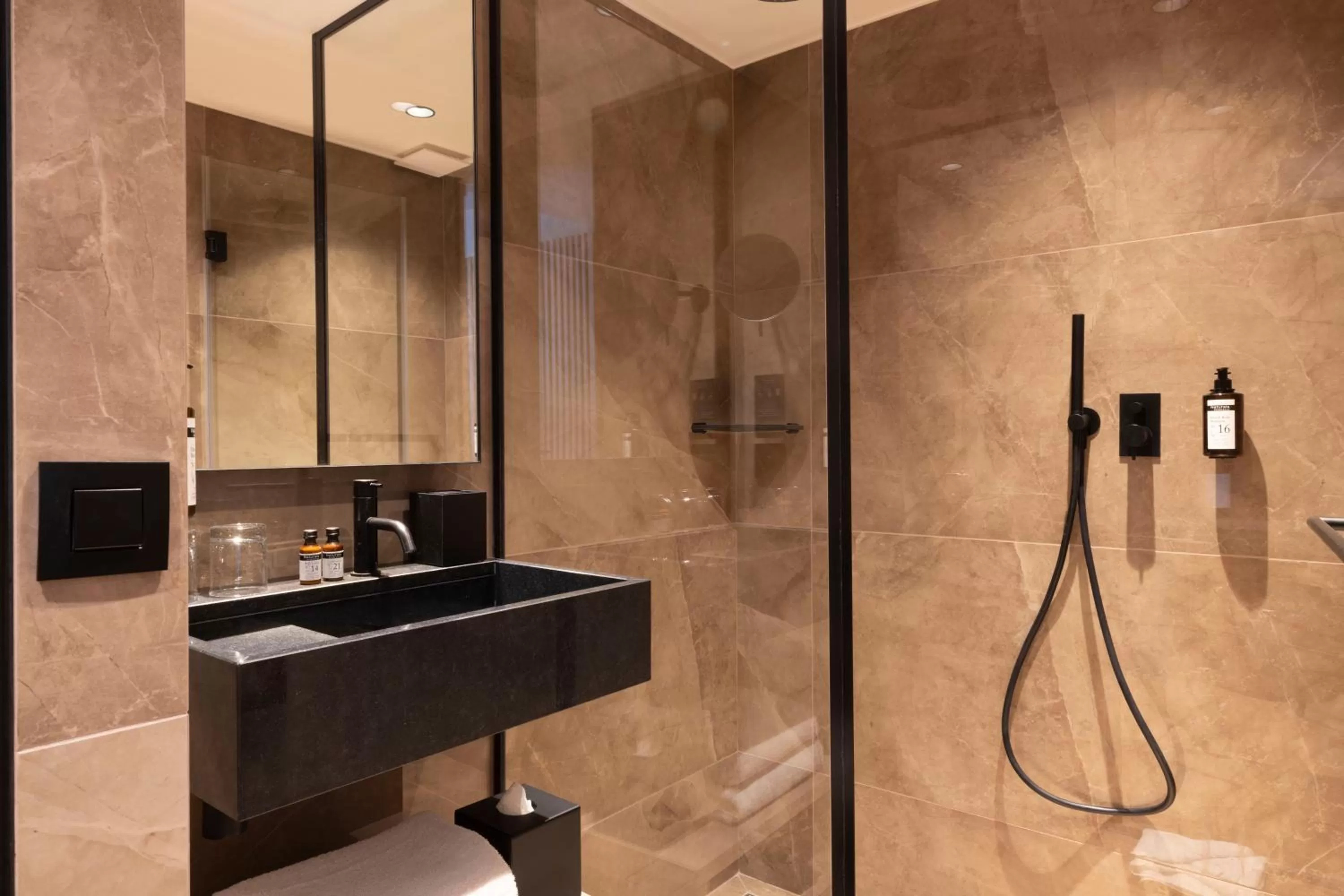 Shower in Hôtel Esté