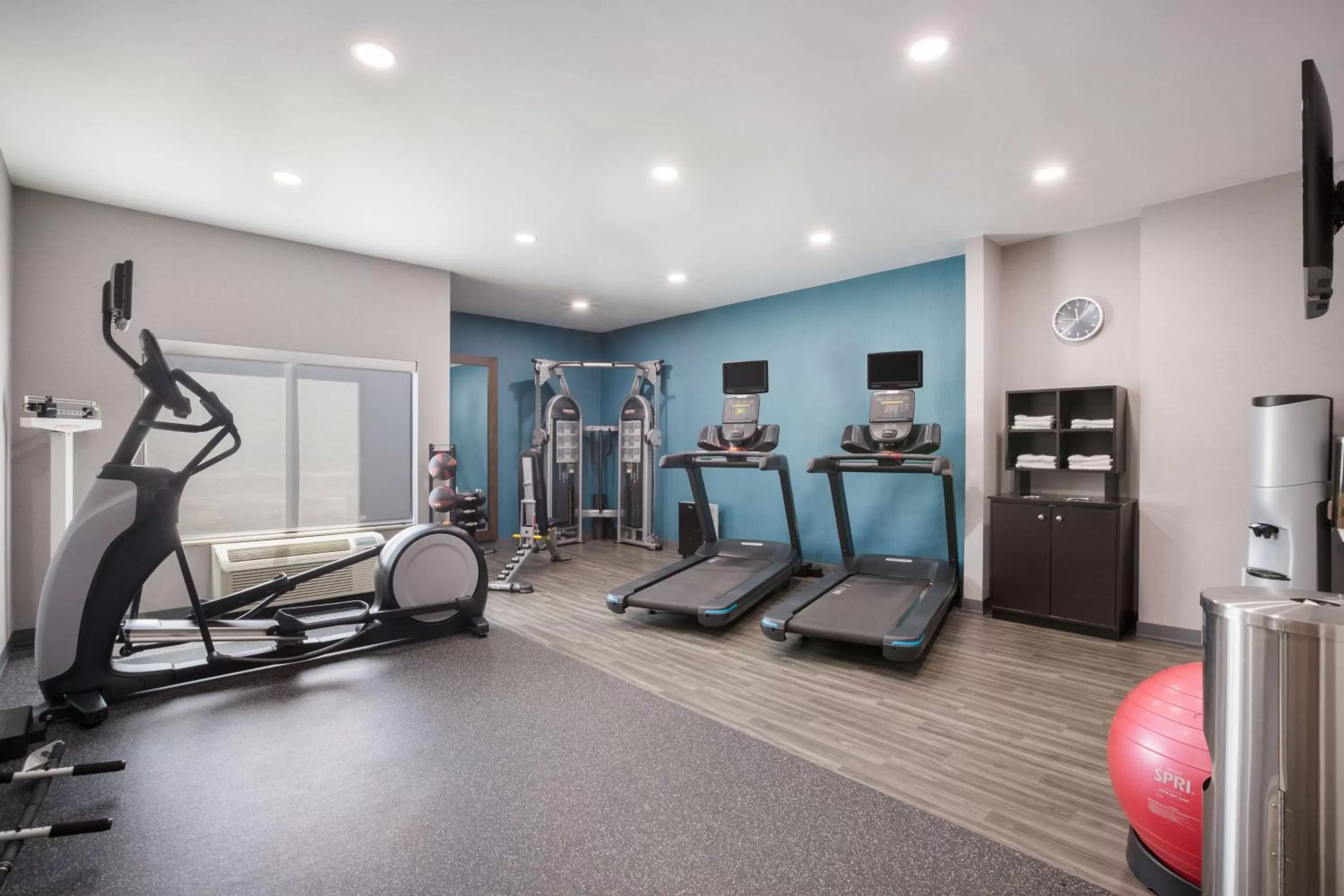 Fitness centre/facilities in Hampton Inn Princeton