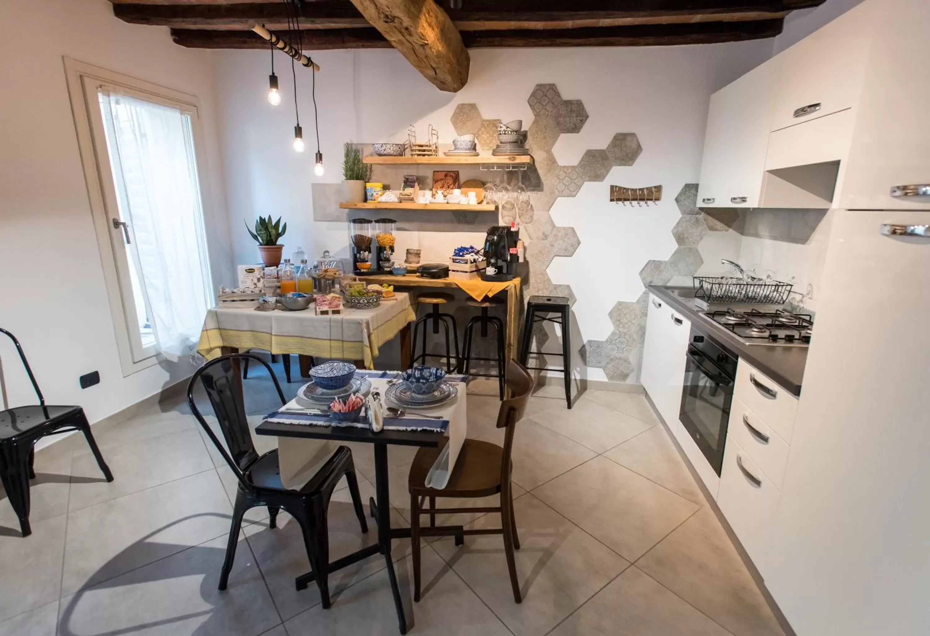 Dining area, Kitchen/Kitchenette in Luna Sul Tetto