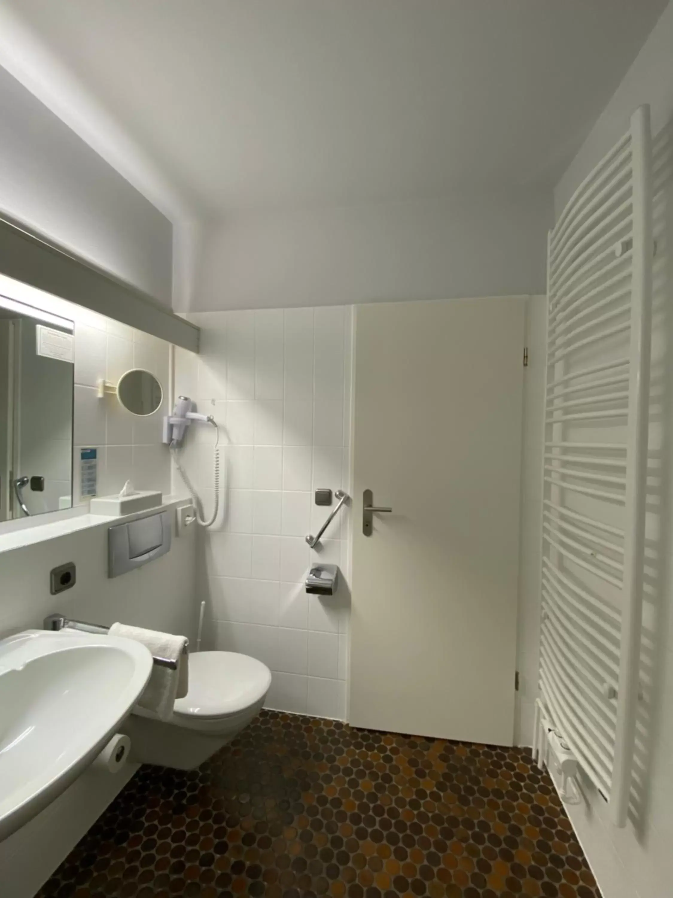 Shower, Bathroom in Hotel Sonnenhügel