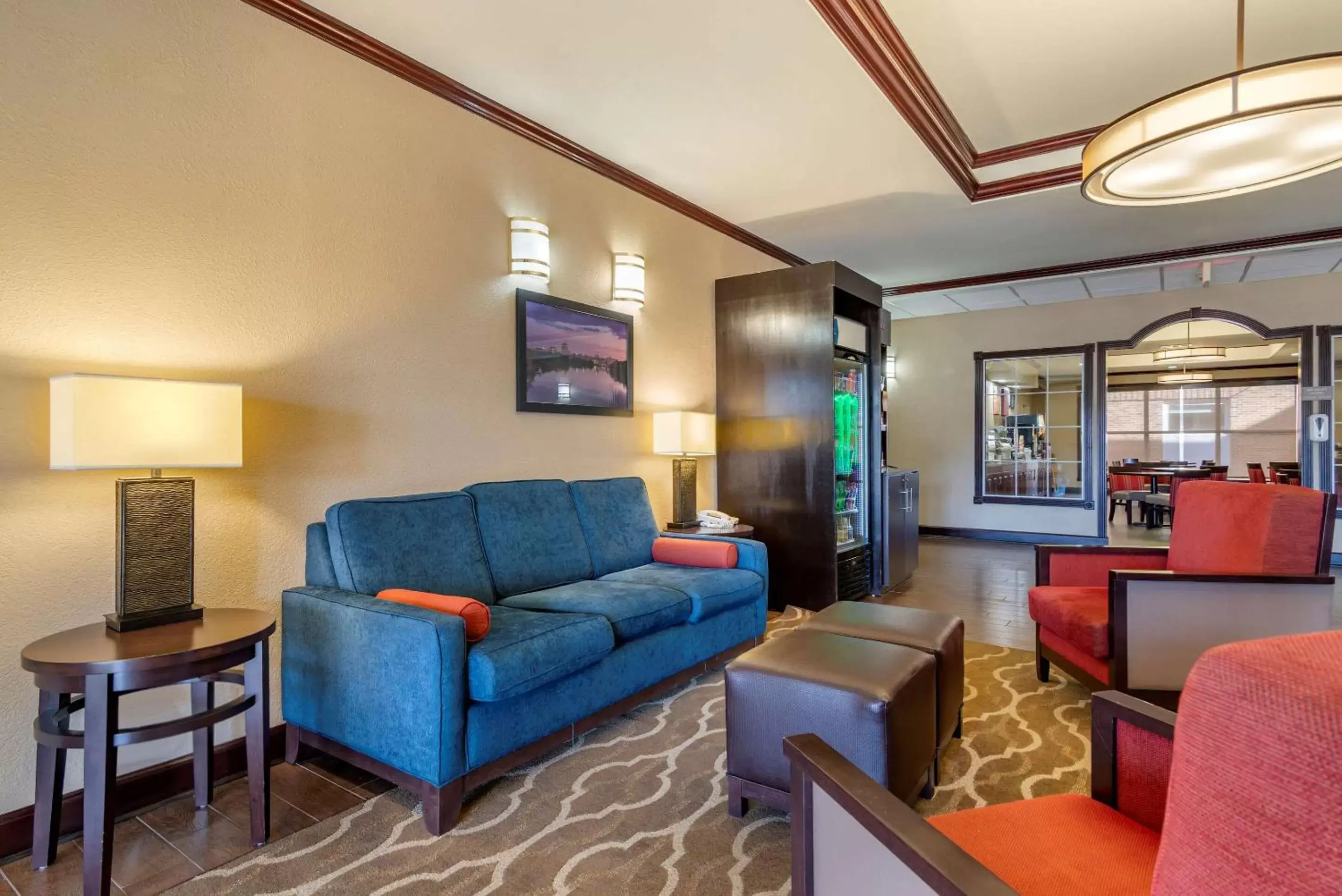 Lobby or reception, Seating Area in Comfort Suites Montgomery East Monticello Dr.