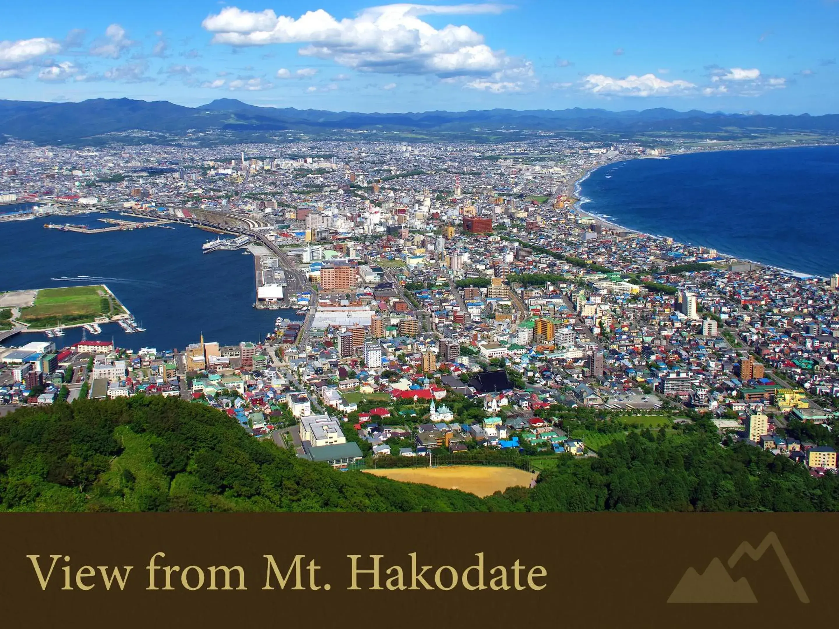 Nearby landmark, Bird's-eye View in Hakodate Hotel Banso