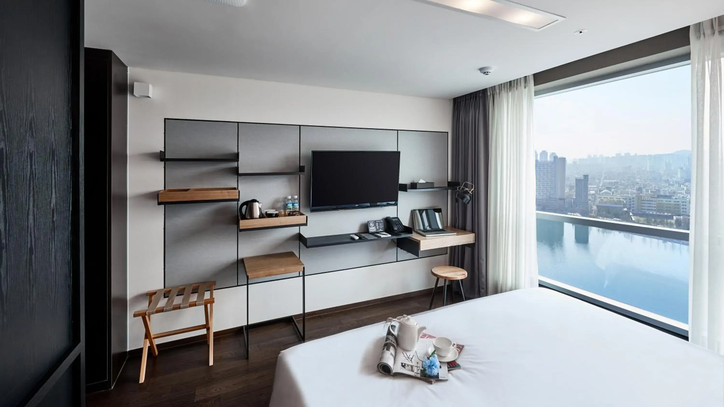 Bedroom in Hotel Riverside Ulsan Bedroom in Hotel Riverside Ulsan