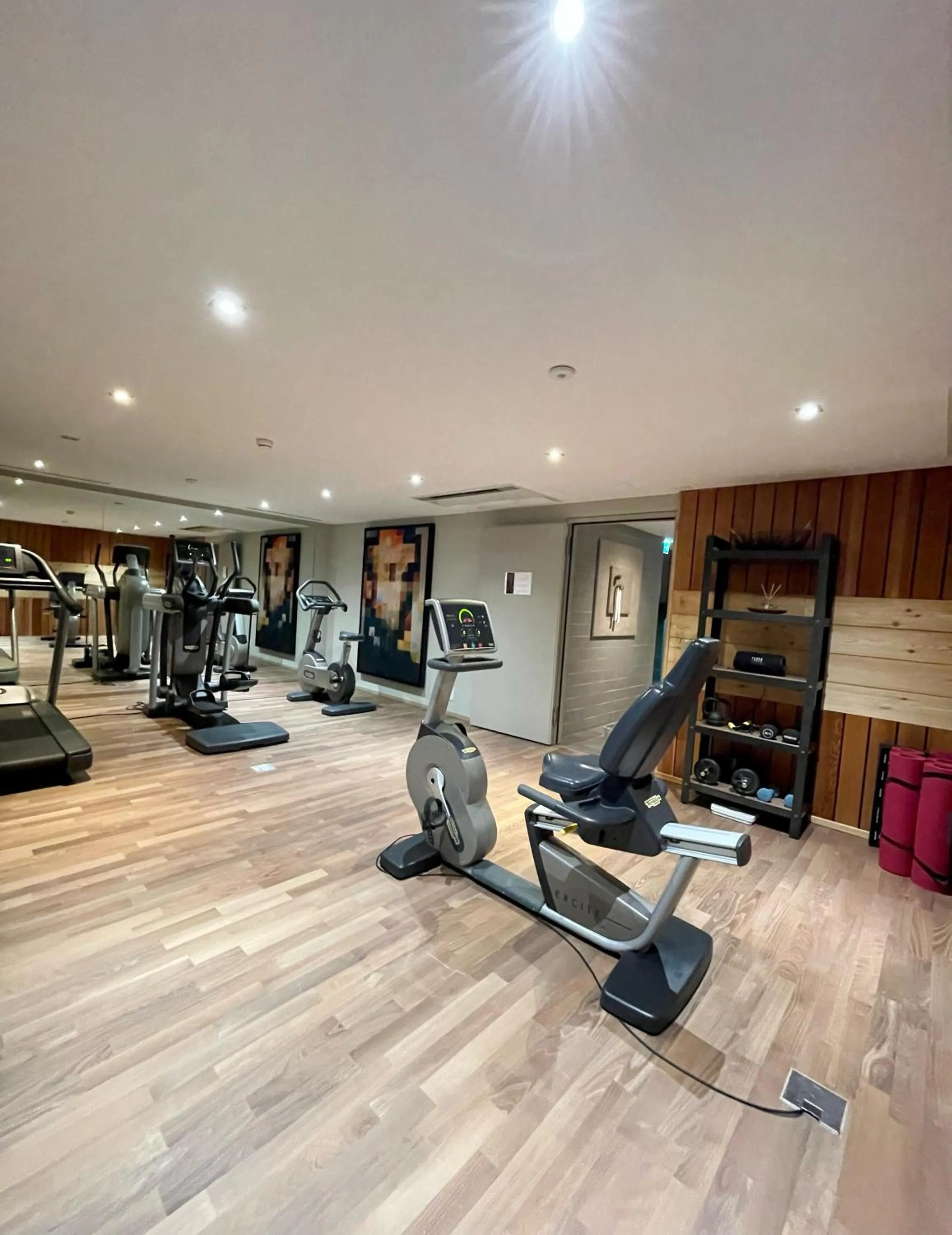 Fitness centre/facilities in Hostellerie Le Petit Manoir