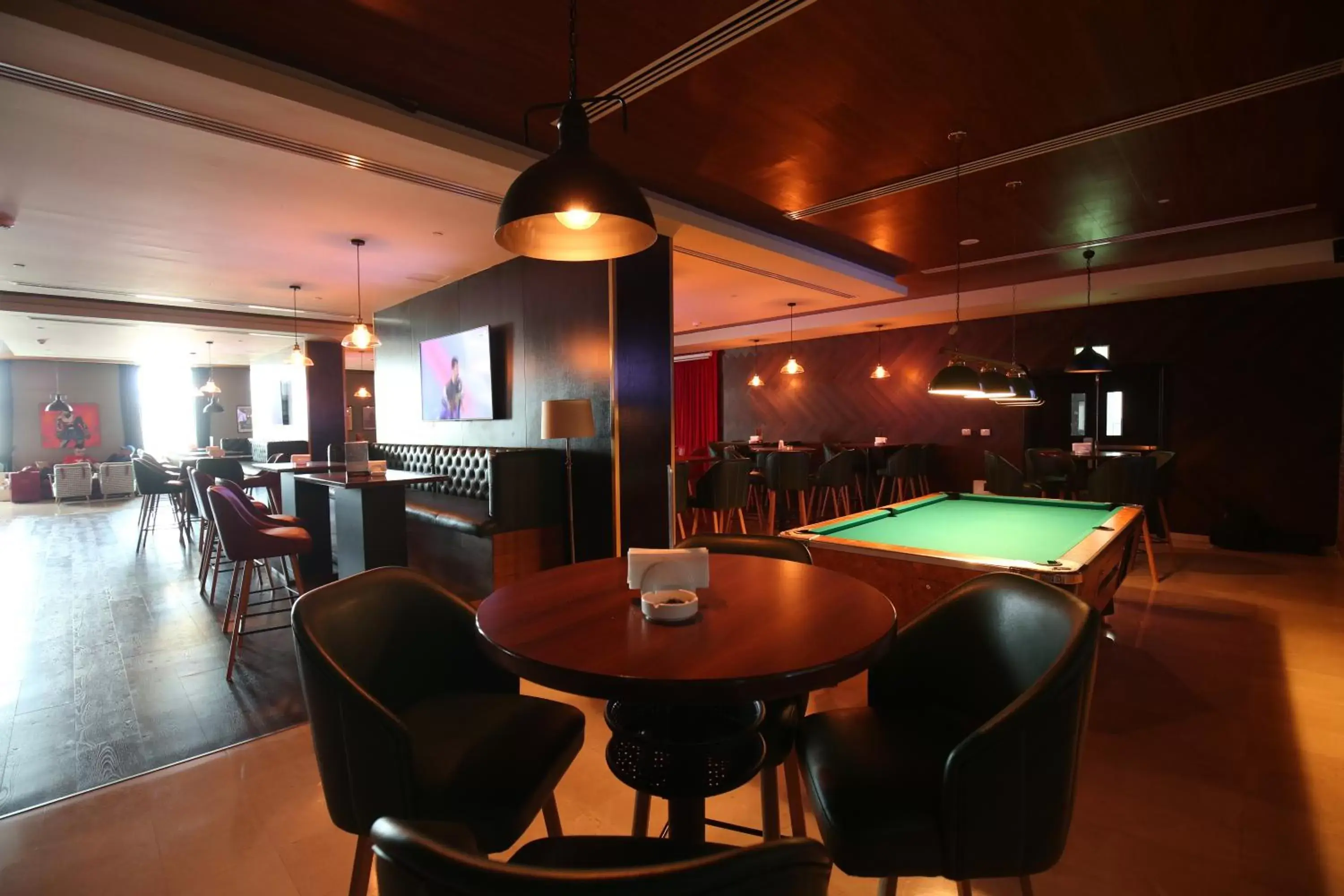 Lounge or bar, Lounge/Bar in Holiday Inn Express Dubai Airport, an IHG Hotel