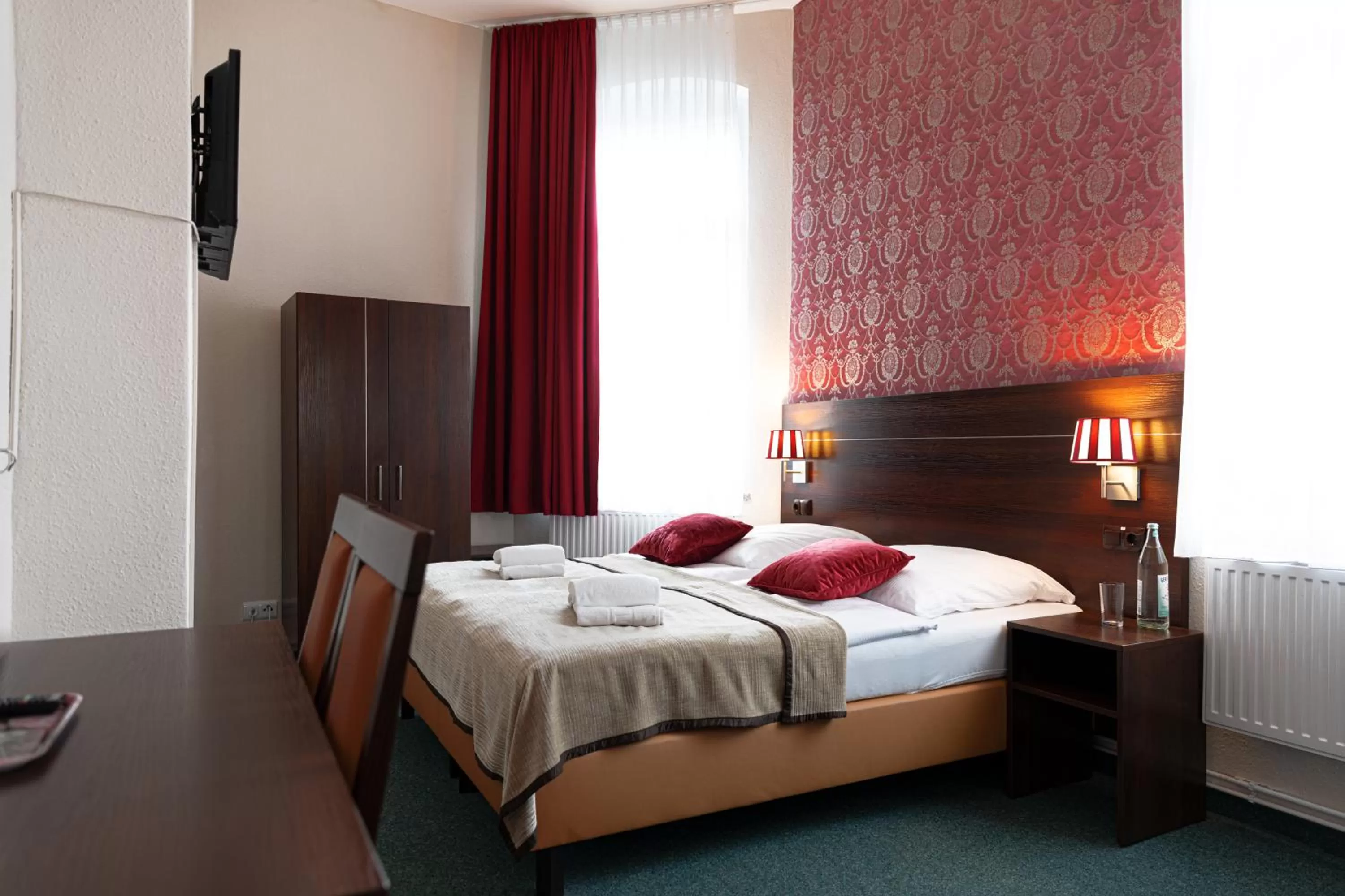 Bed in Hotel Polonia - Frankfurt/Oder