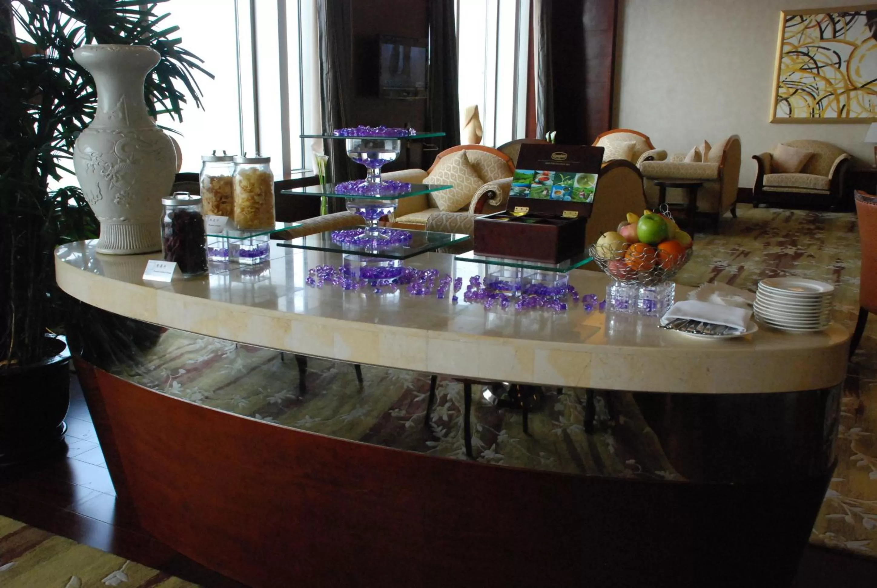 Living room in Kempinski Hotel Suzhou