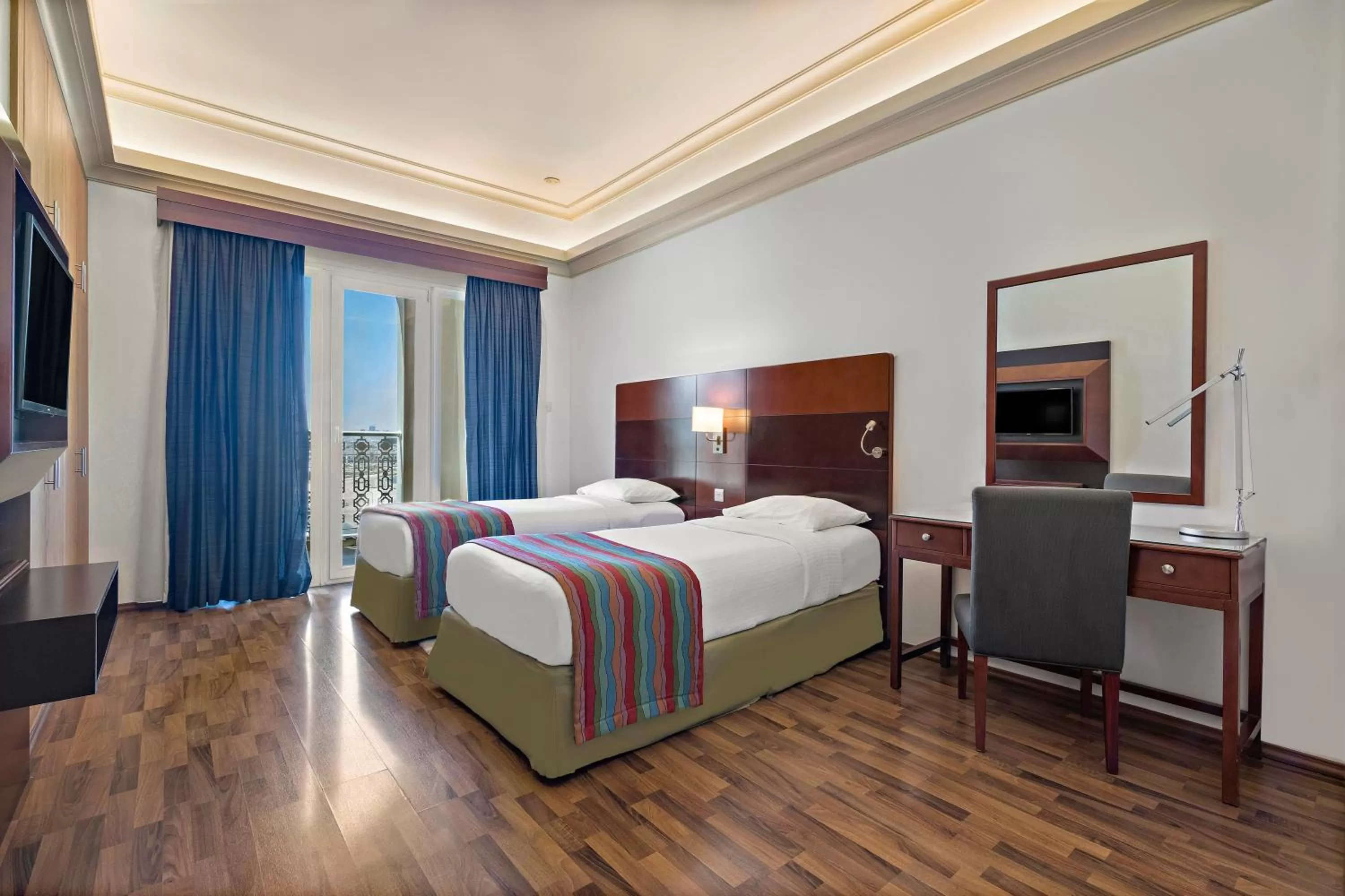 Bed in Al Khoory Hotel Apartments Al Barsha