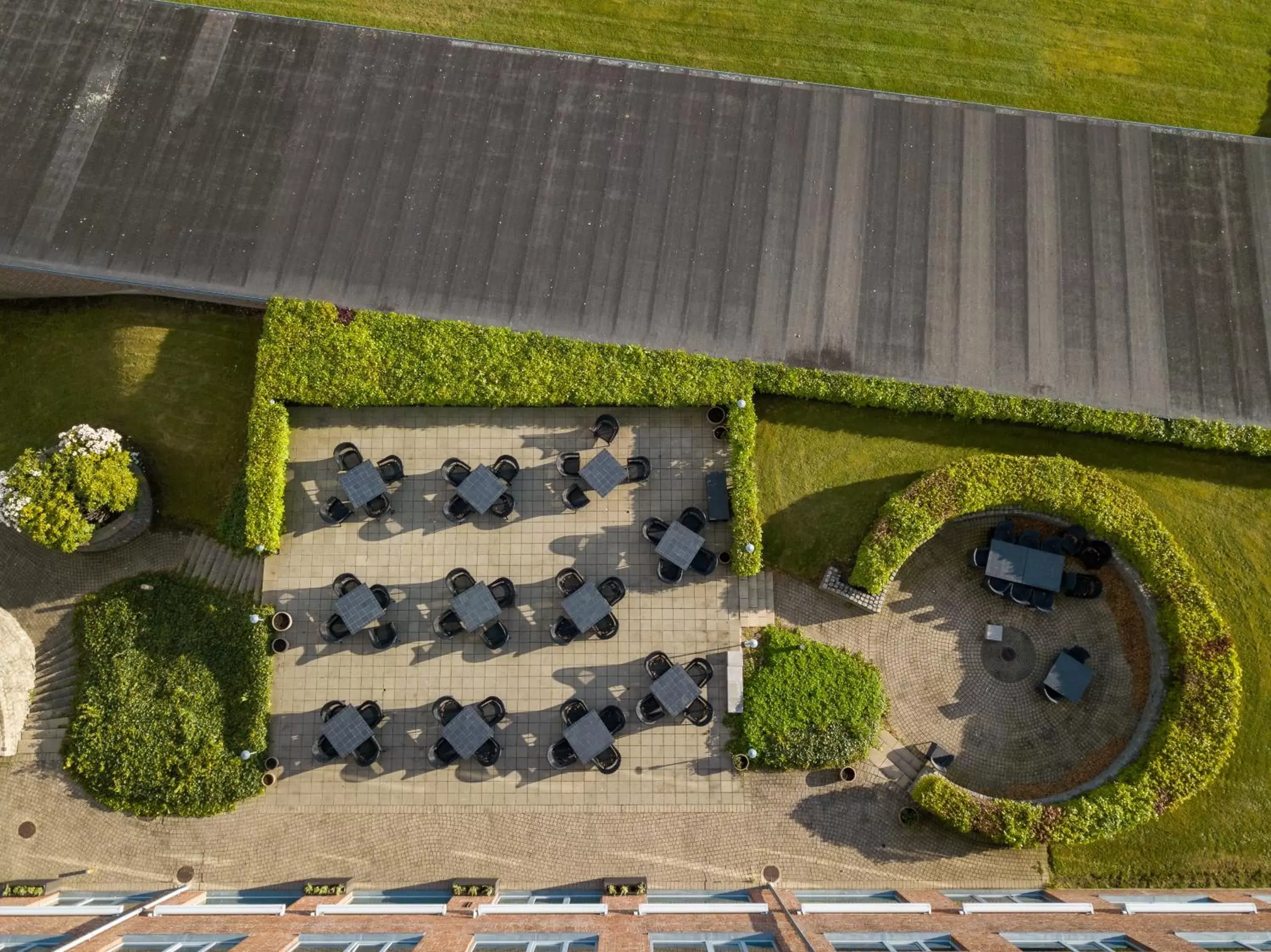 Balcony/Terrace, Bird's-eye View in Hotel Sonderborg Strand; Sure Hotel Collection by Best Western