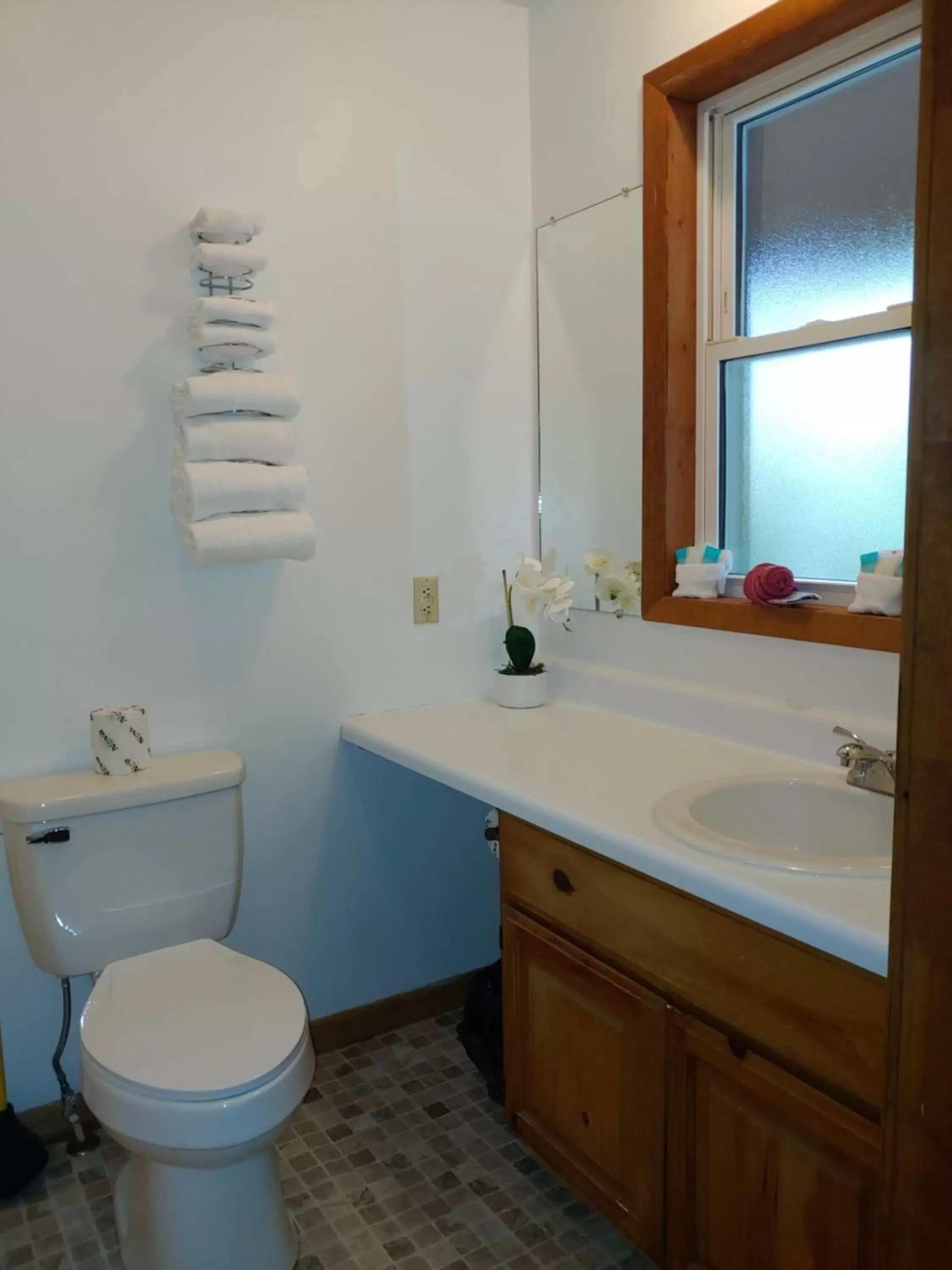 Bathroom in Stony Creek Motel