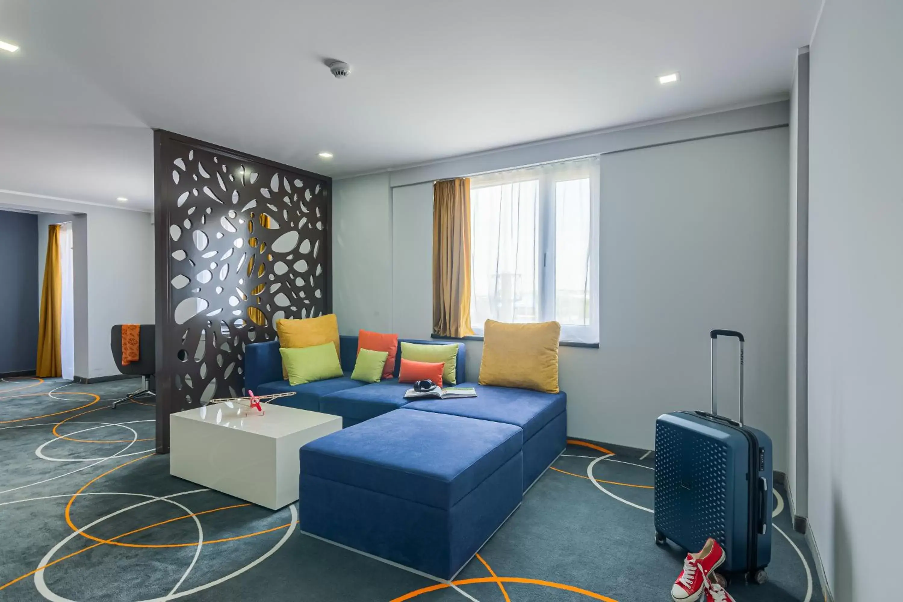 Living room in Ibis Styles Bucharest Airport