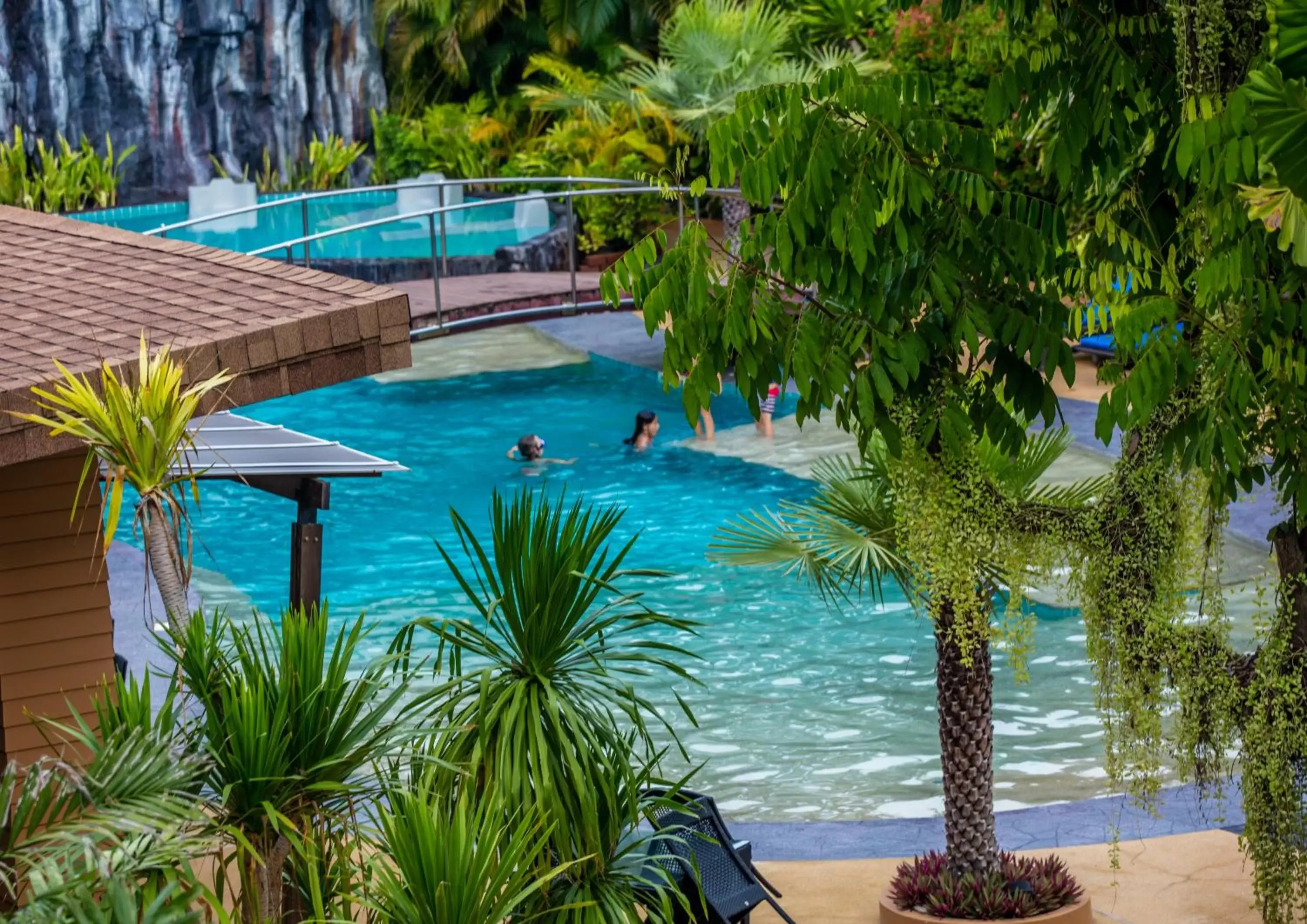 Pool view in The L Resort, Krabi Pool view in The L Resort, Krabi