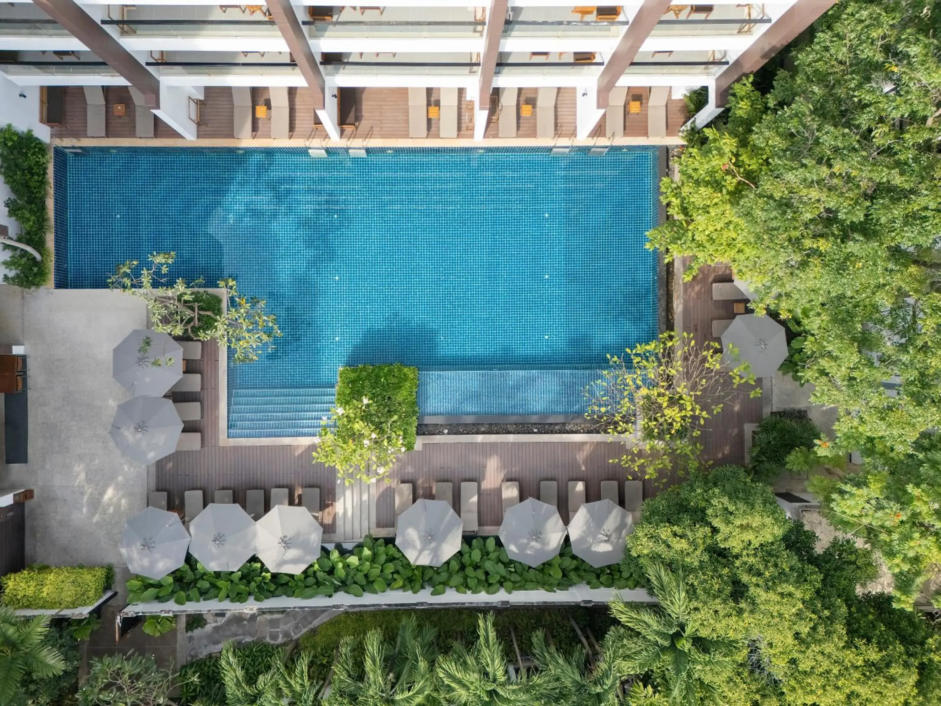 Swimming pool in Woodlands Suites Serviced Residences - SHA Extra Plus