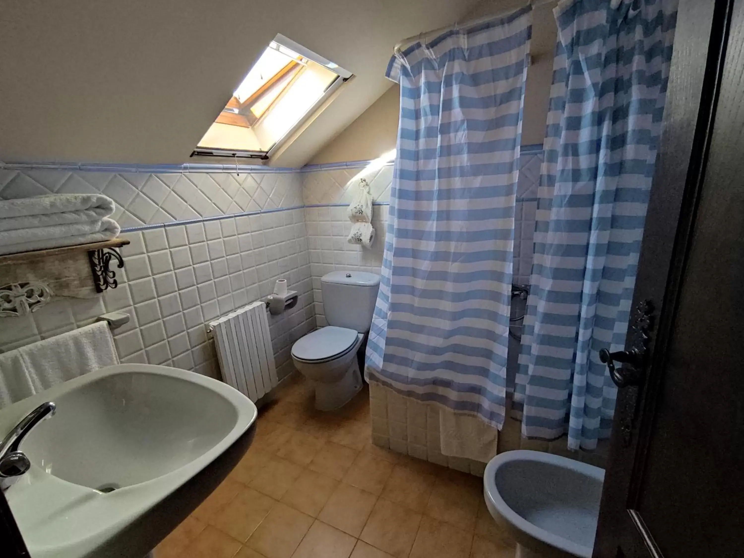 Bathroom in Hotel Casa de Díaz