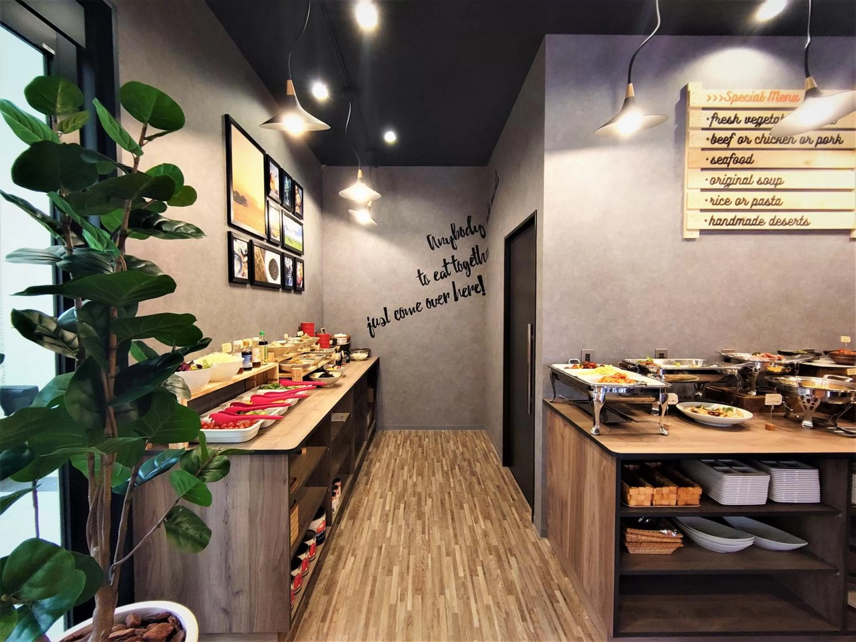 Buffet breakfast, Restaurant/Places to Eat in Green Rich Hotel Matsue Station Across - Artificial hot spring Futamata Yunohana