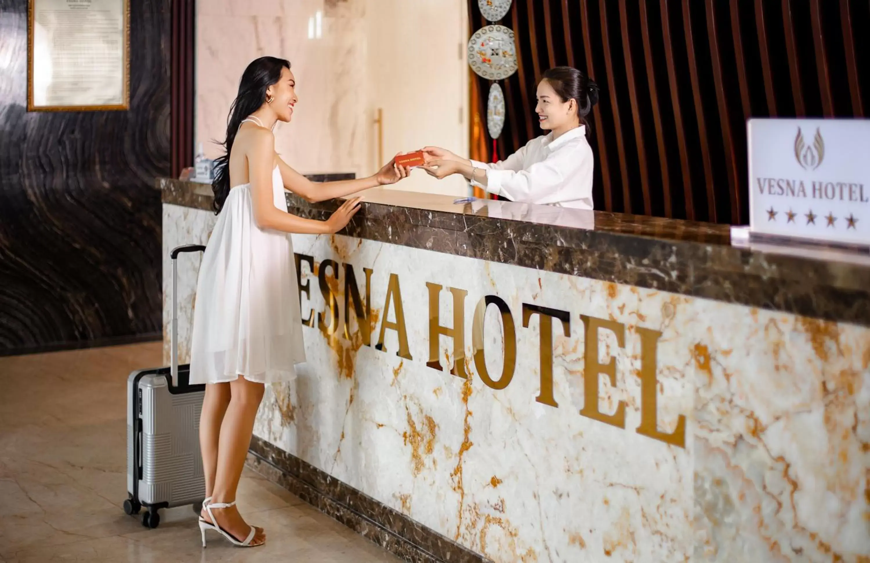 Lobby or reception in Vesna Hotel Lobby or reception in Vesna Hotel