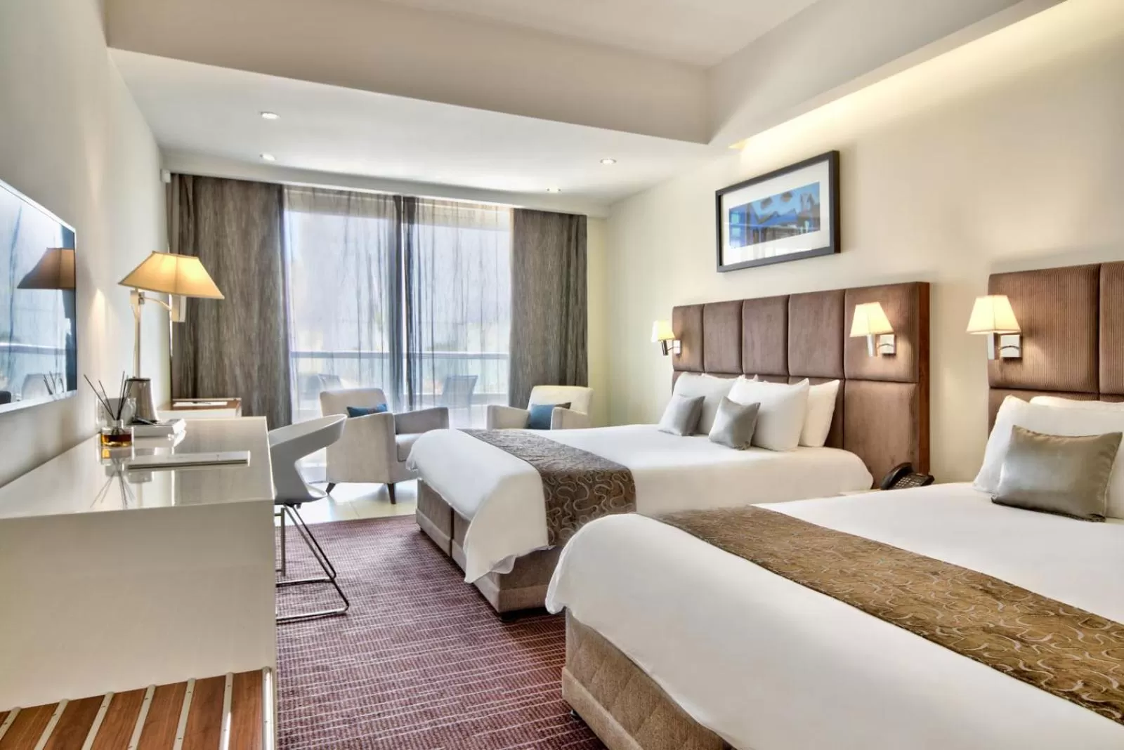 Bed in The George, Urban Boutique Hotel