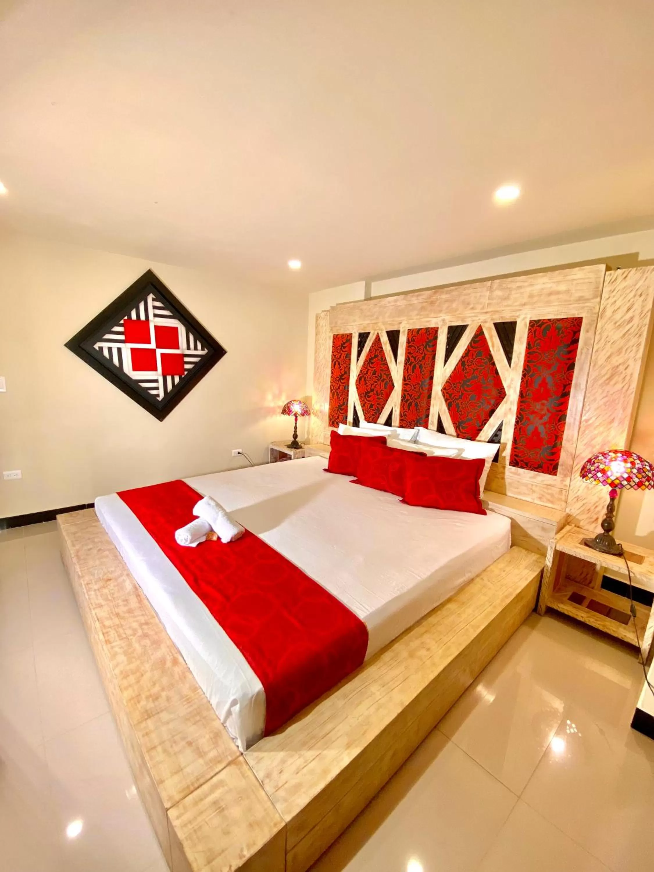 Bed in Hotel Plaza Garibaldi