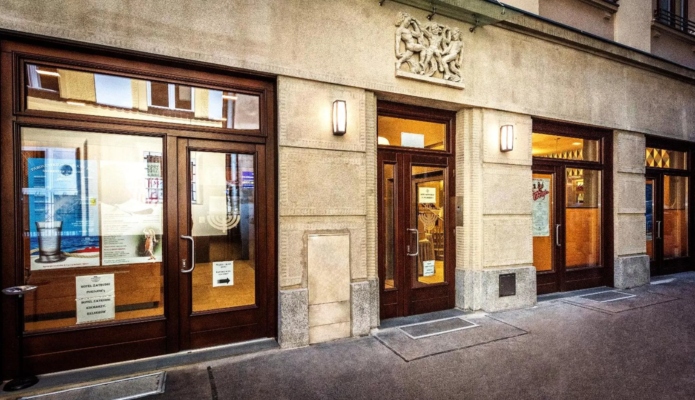 Facade/entrance in Hotel Kazimierz III