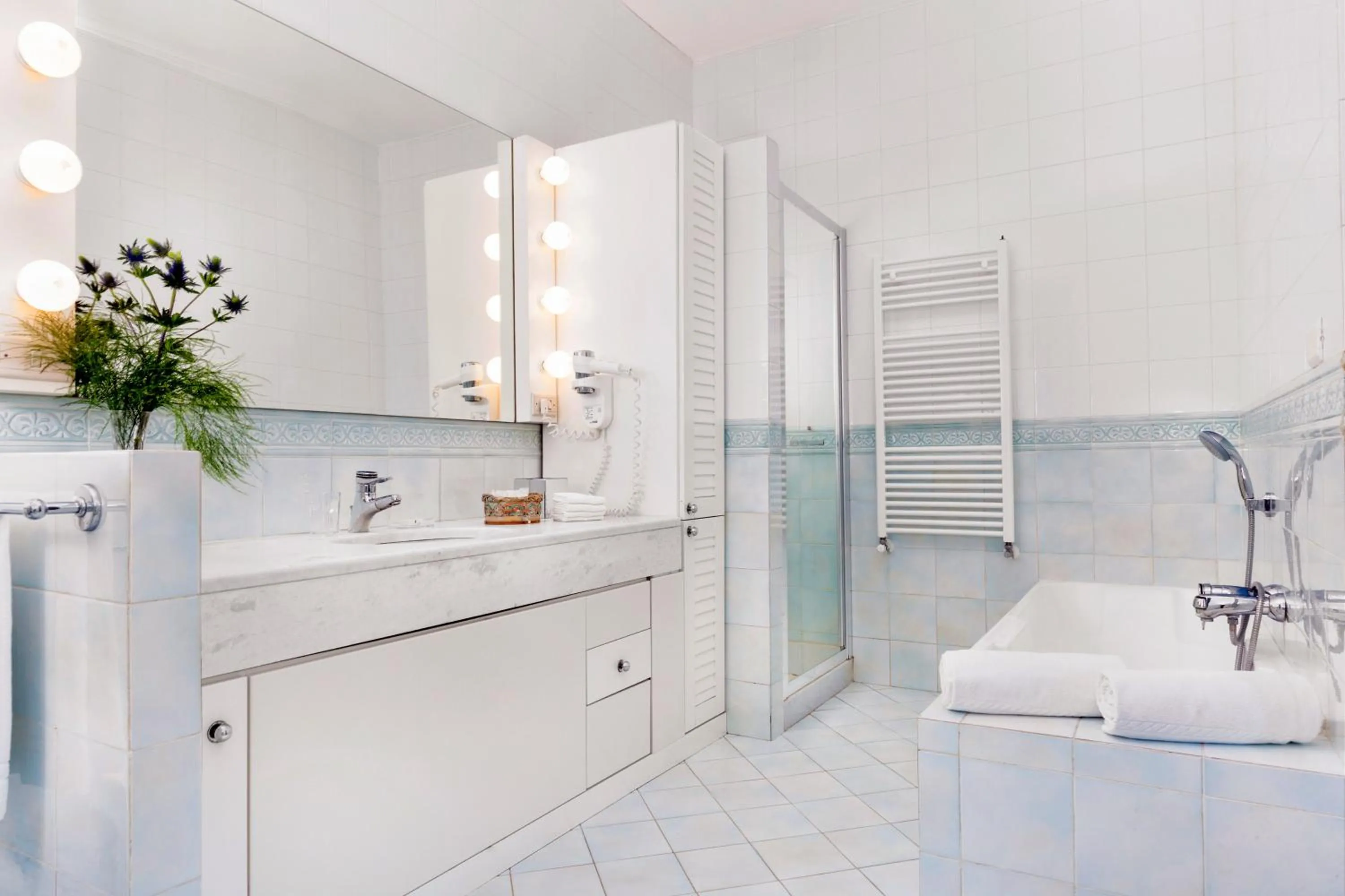 Bathroom in Villa Oriana Relais