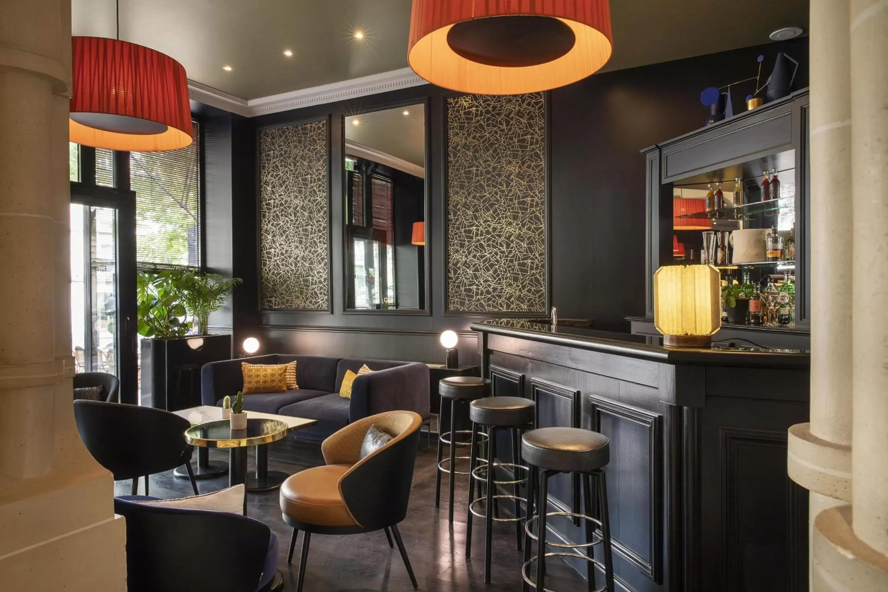 Lounge or bar, Lounge/Bar in Hôtel Elysées Régencia