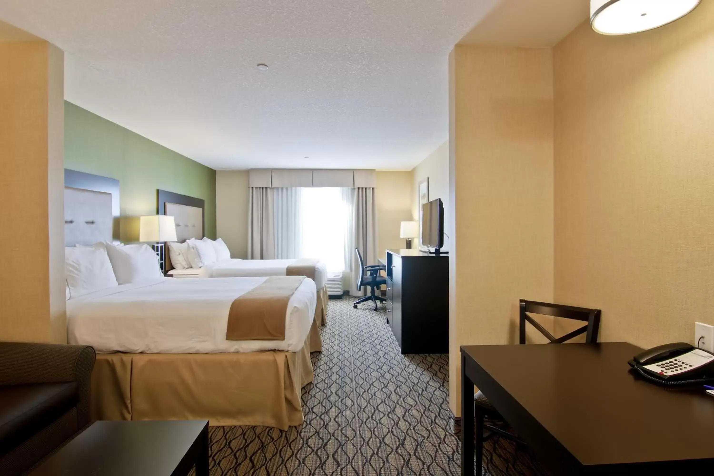 Photo of the whole room, Bed in Holiday Inn Express Fort Saskatchewan, an IHG Hotel