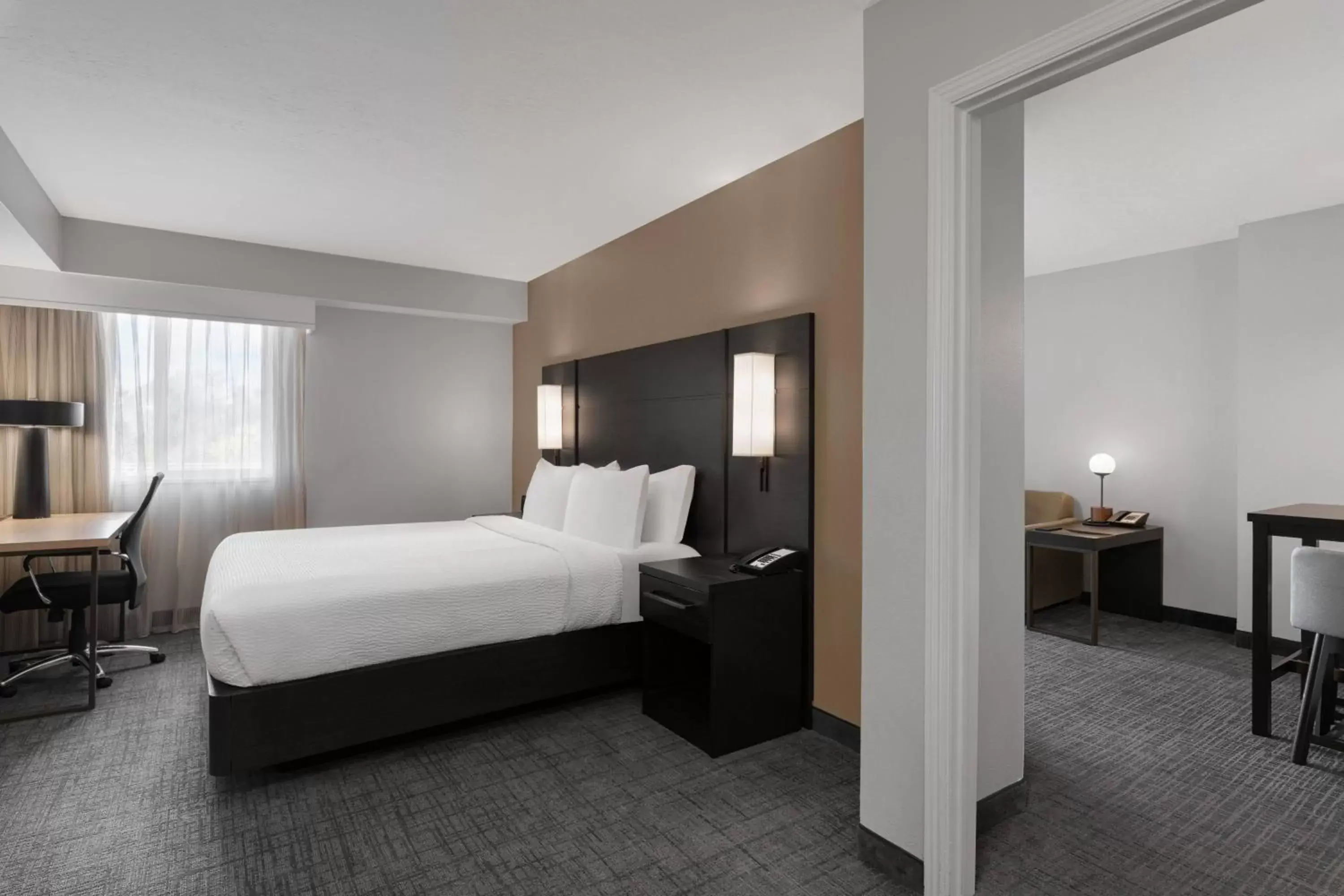 Bedroom, Bed in Residence Inn by Marriott Salt Lake City Downtown