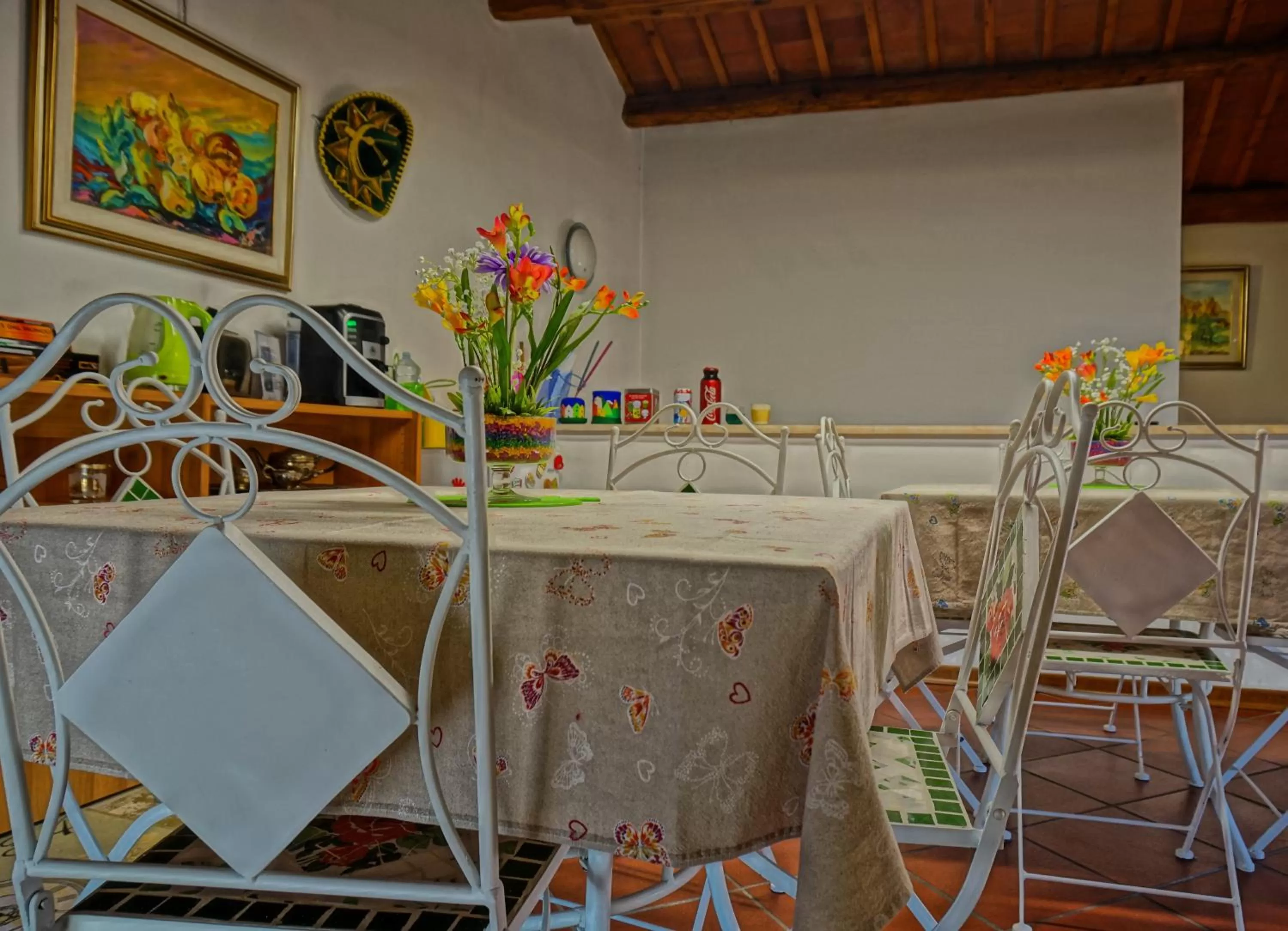 Dining area in Casa Stefy